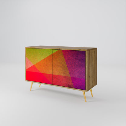 VIVID GEOMETRY Dvoudveřová komoda
