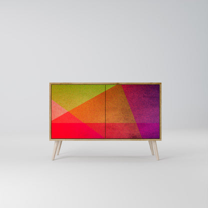 VIVID GEOMETRY Dvoudveřová komoda