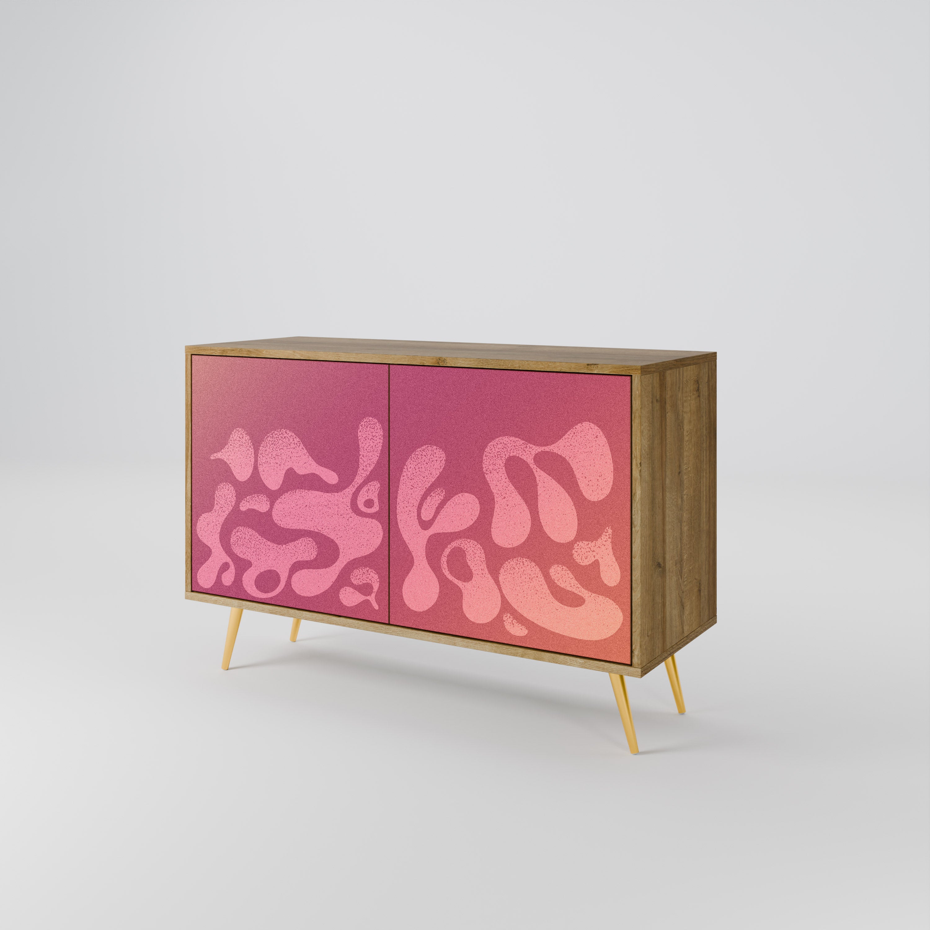 IRREGULAR PINK 2-Door Sideboard