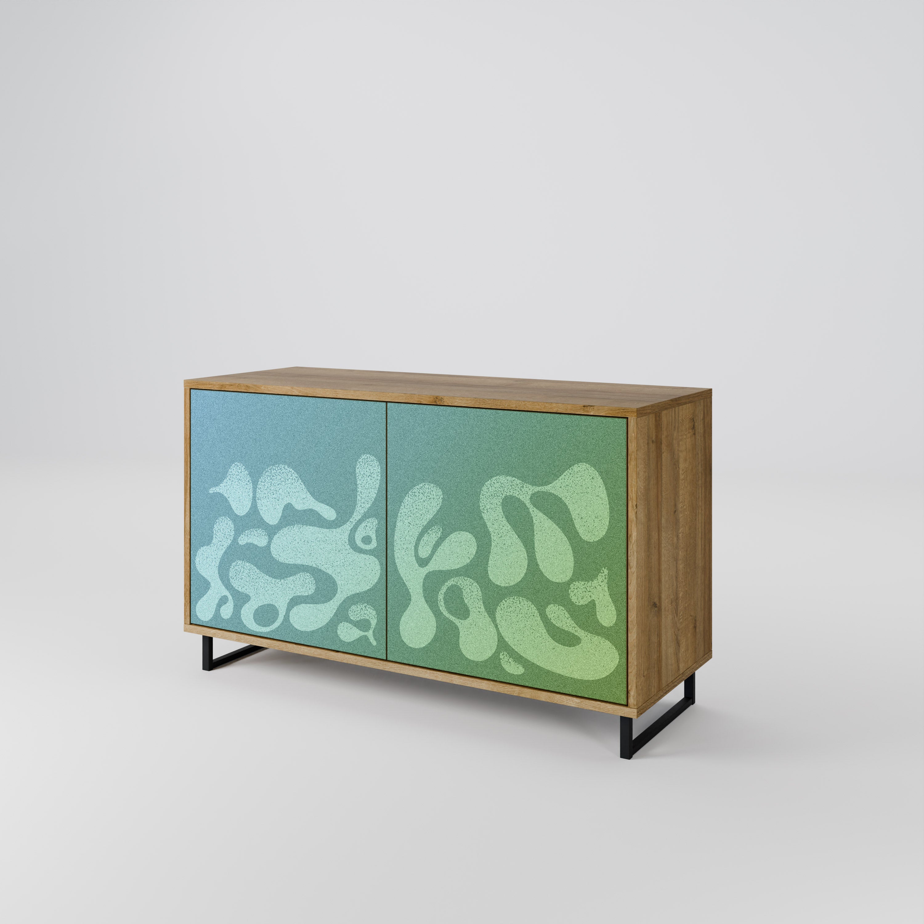 IRREGULAR BLUE 2-Door Sideboard