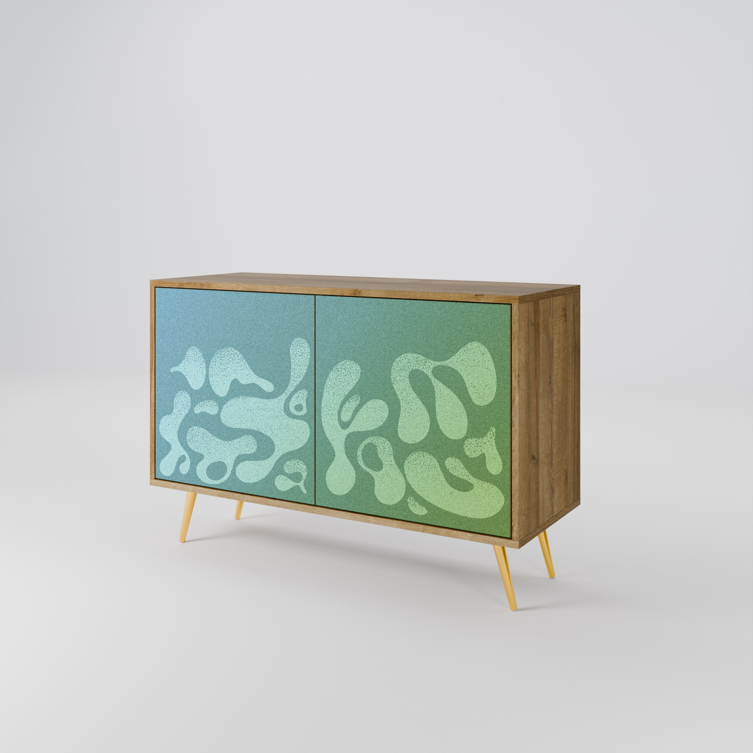 IRREGULAR BLUE 2-Door Sideboard
