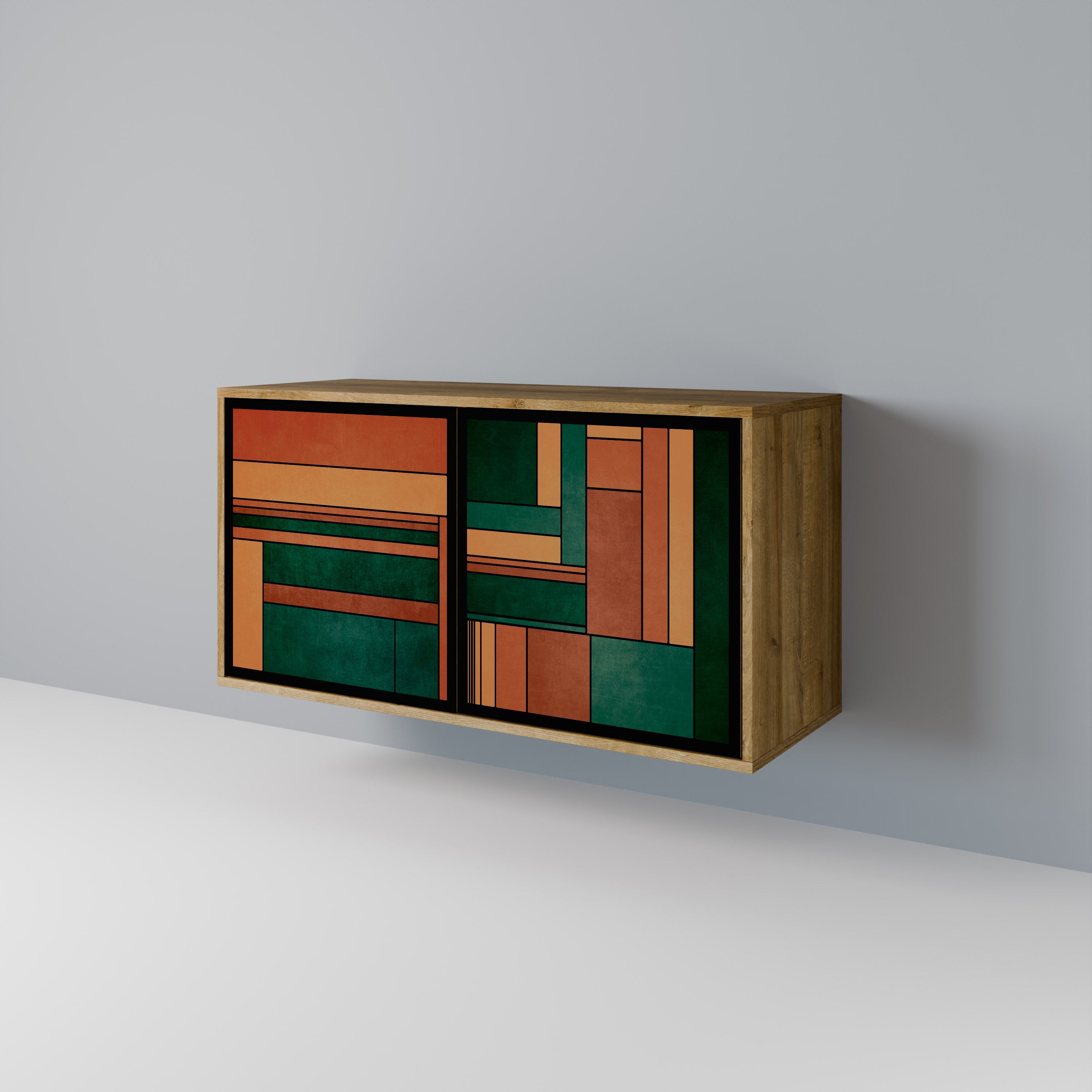 EARTHY FIGURES 2-Door Sideboard