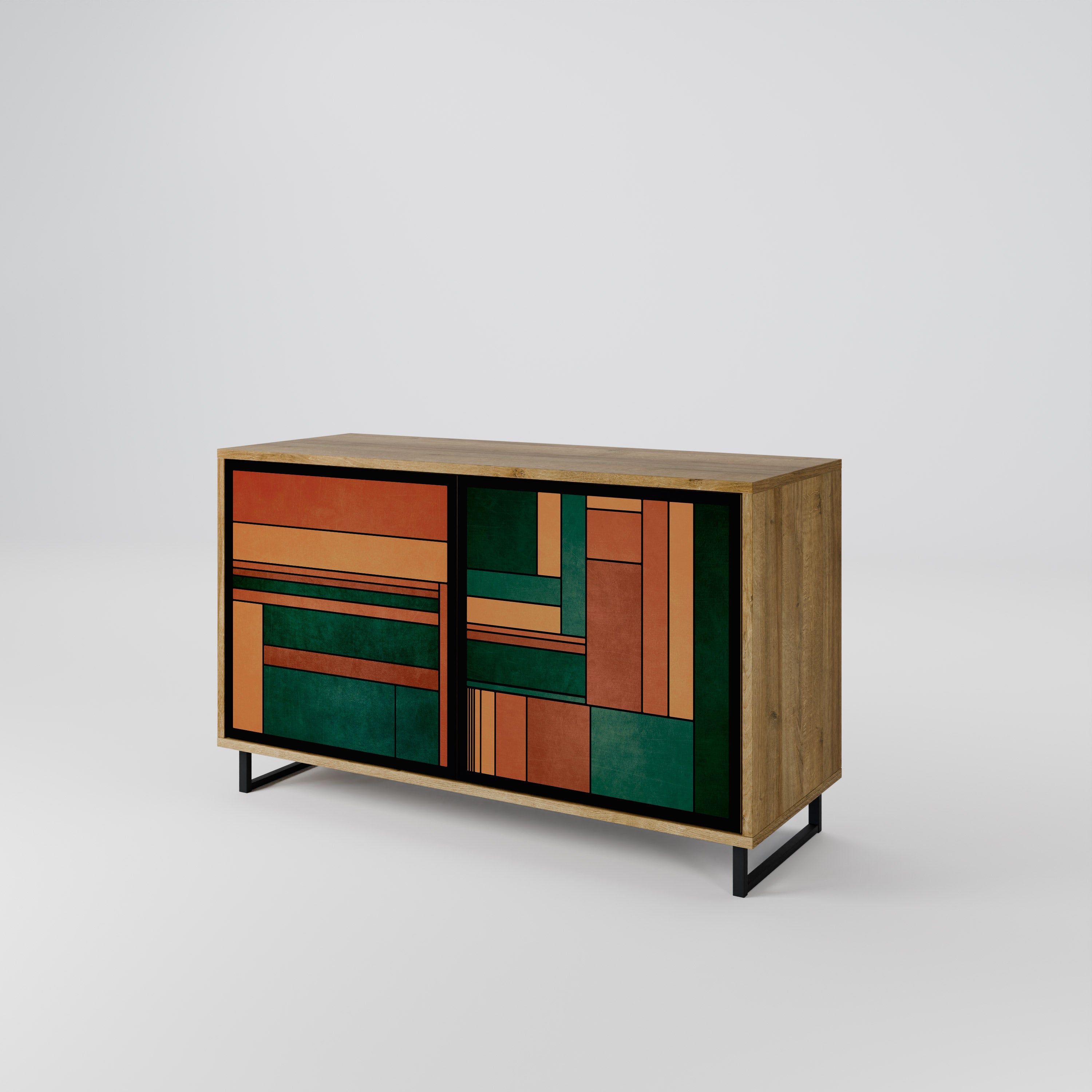 EARTHY FIGURES 2-Door Sideboard
