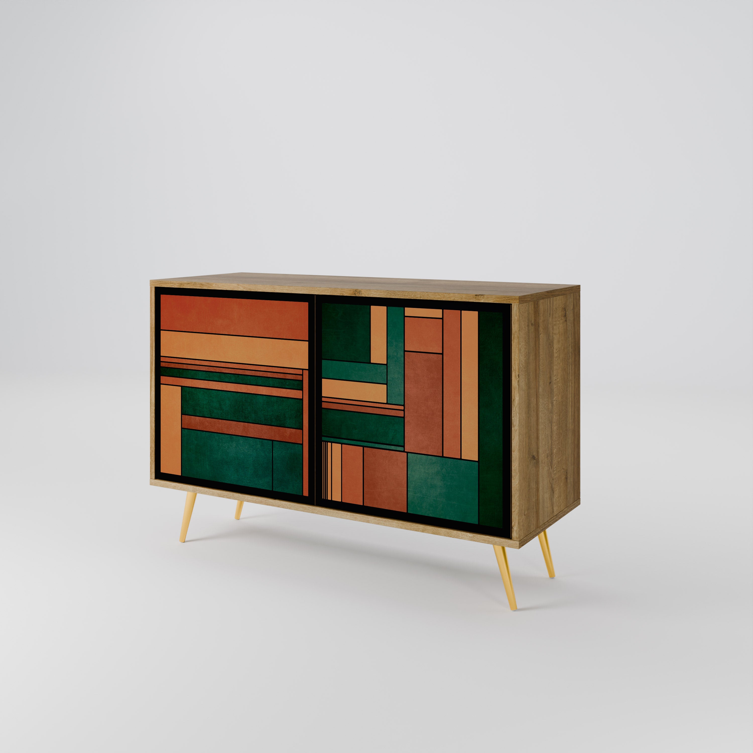 EARTHY FIGURES 2-Door Sideboard