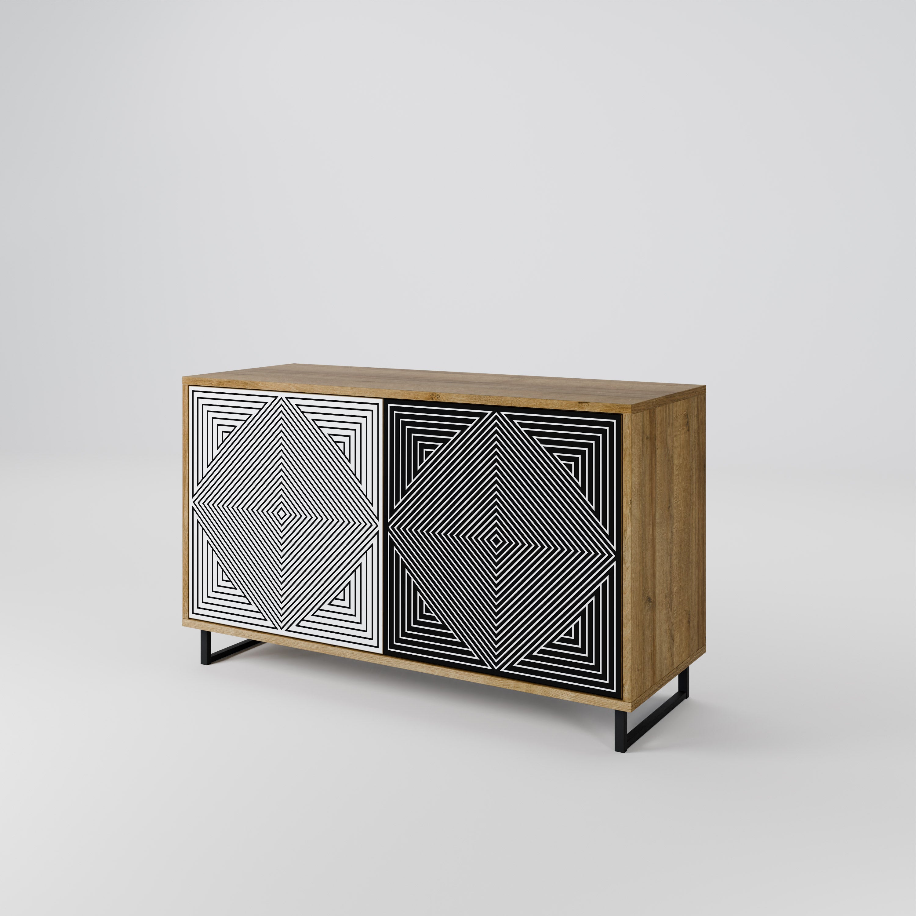 POLYGON ILLUSION 2-Door Sideboard