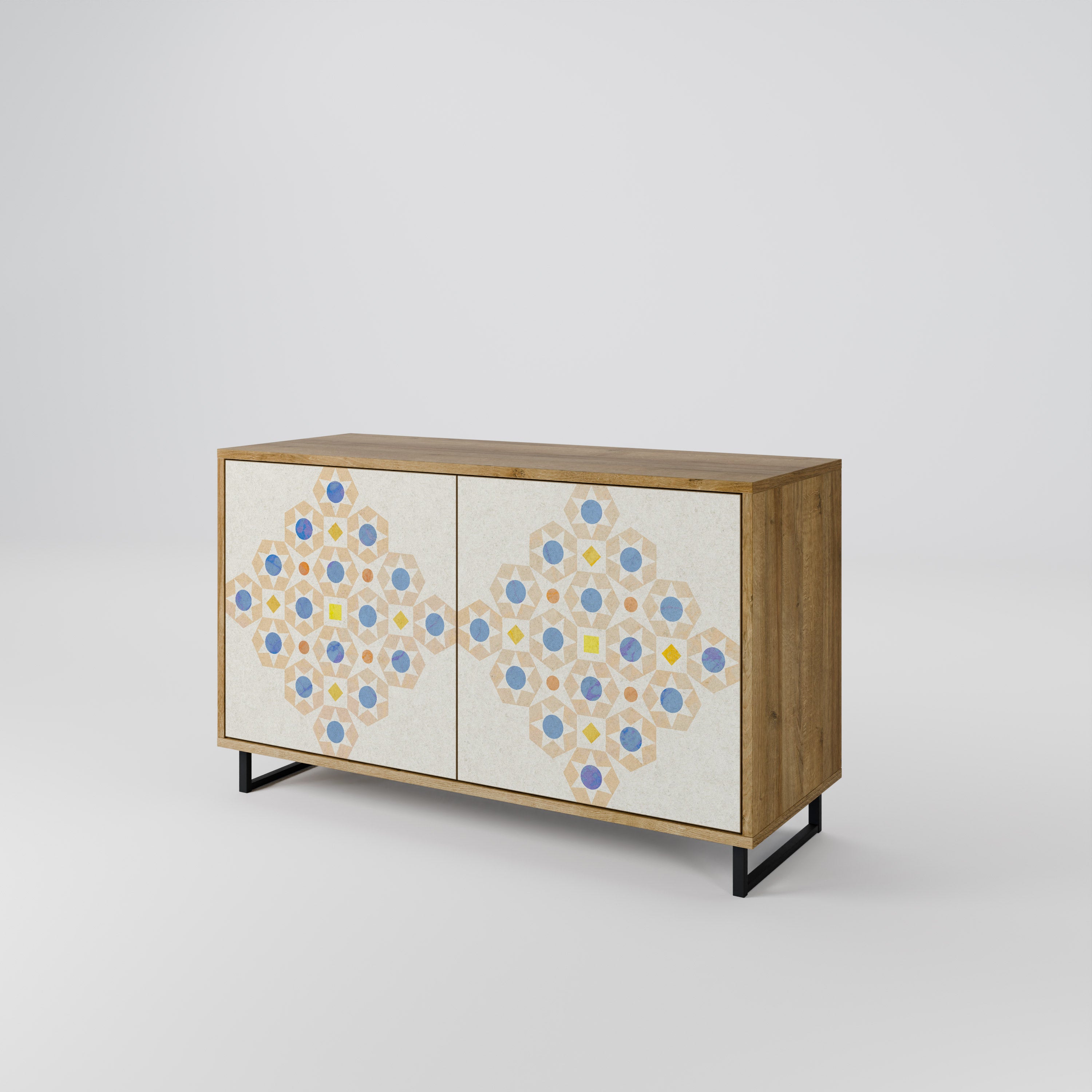 PATTERNED PRISM 2-Door Sideboard