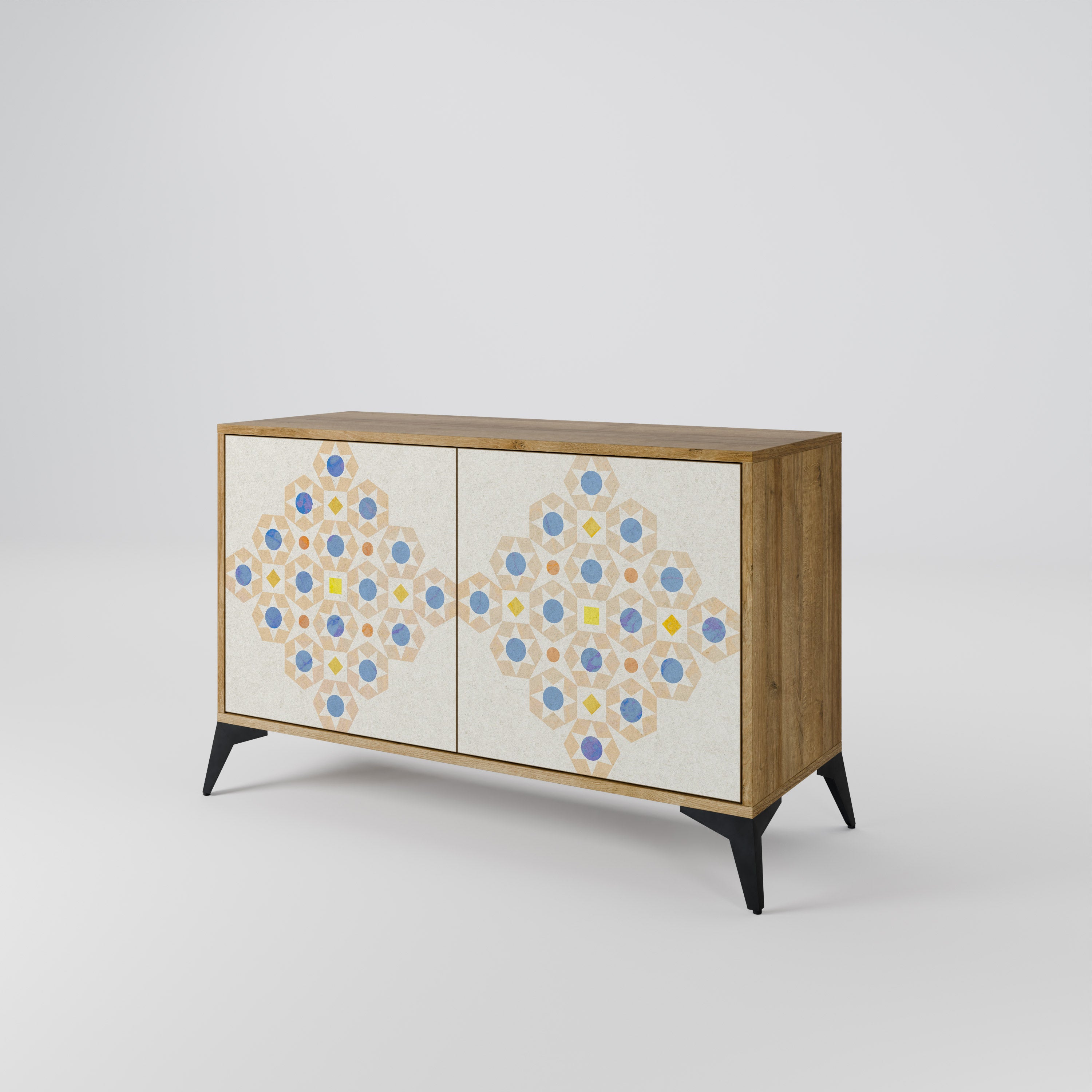 PATTERNED PRISM 2-Door Sideboard