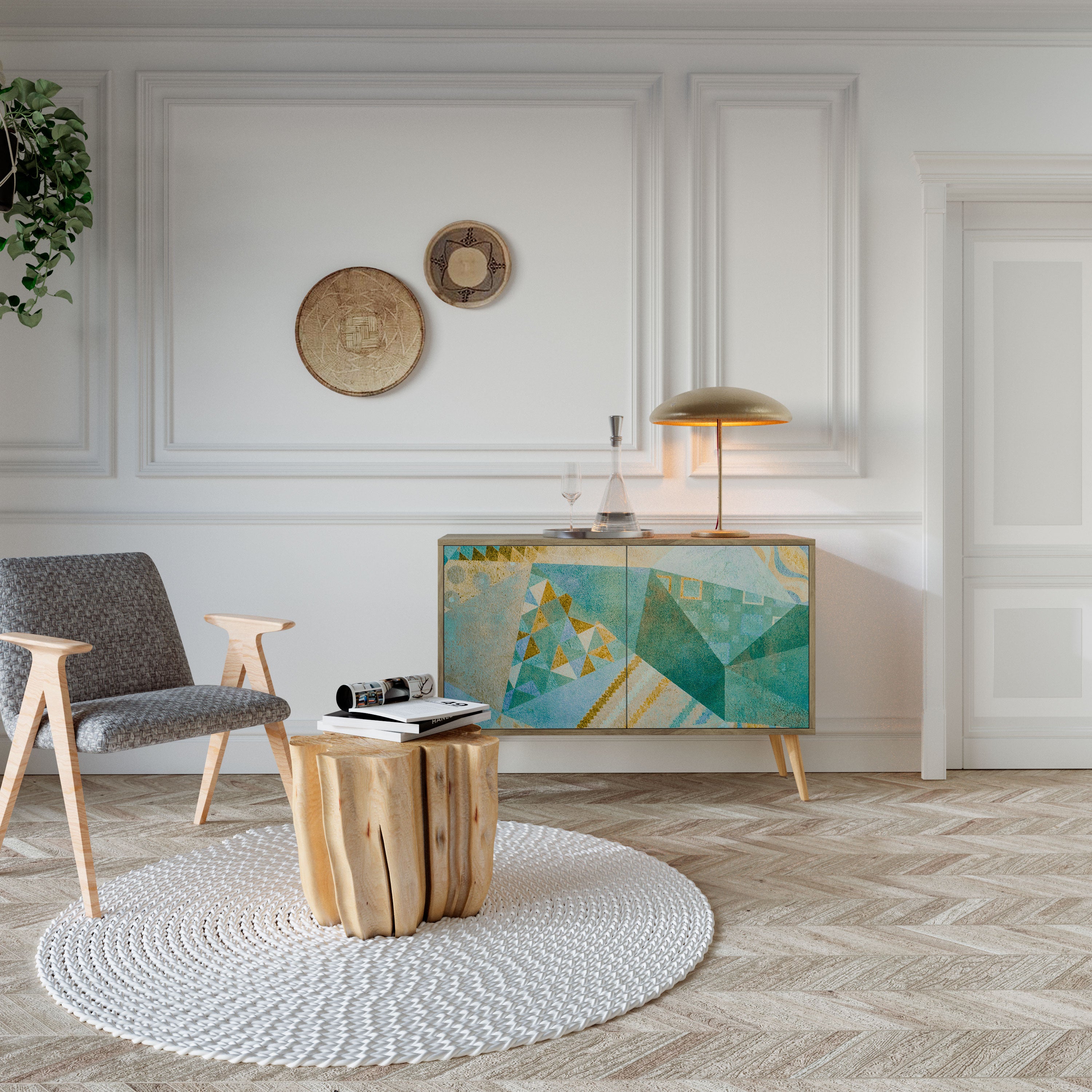 SPECTRUM SPLENDOR 2-Door Sideboard