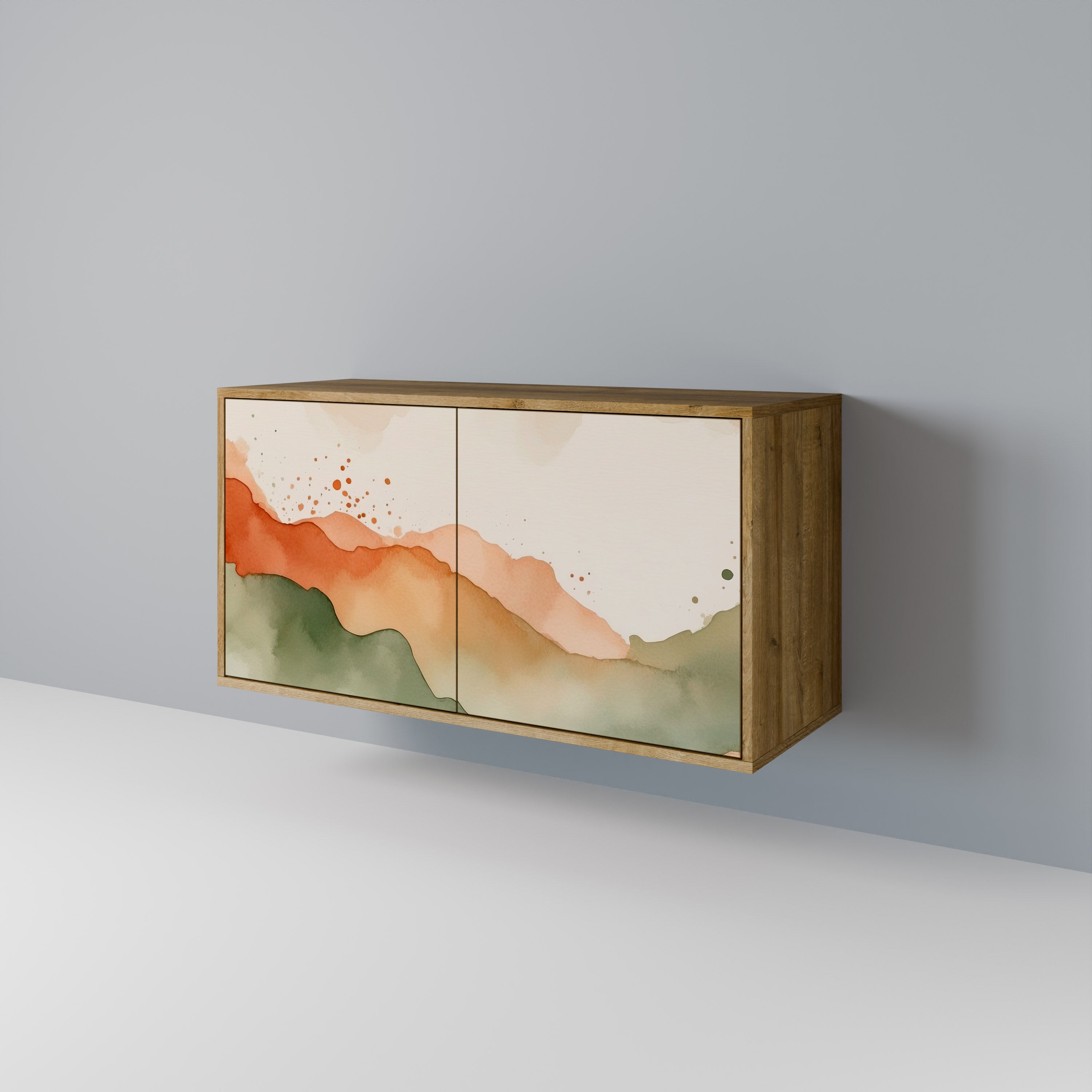 WATERCOLOUR PEAKS 2-Door Sideboard