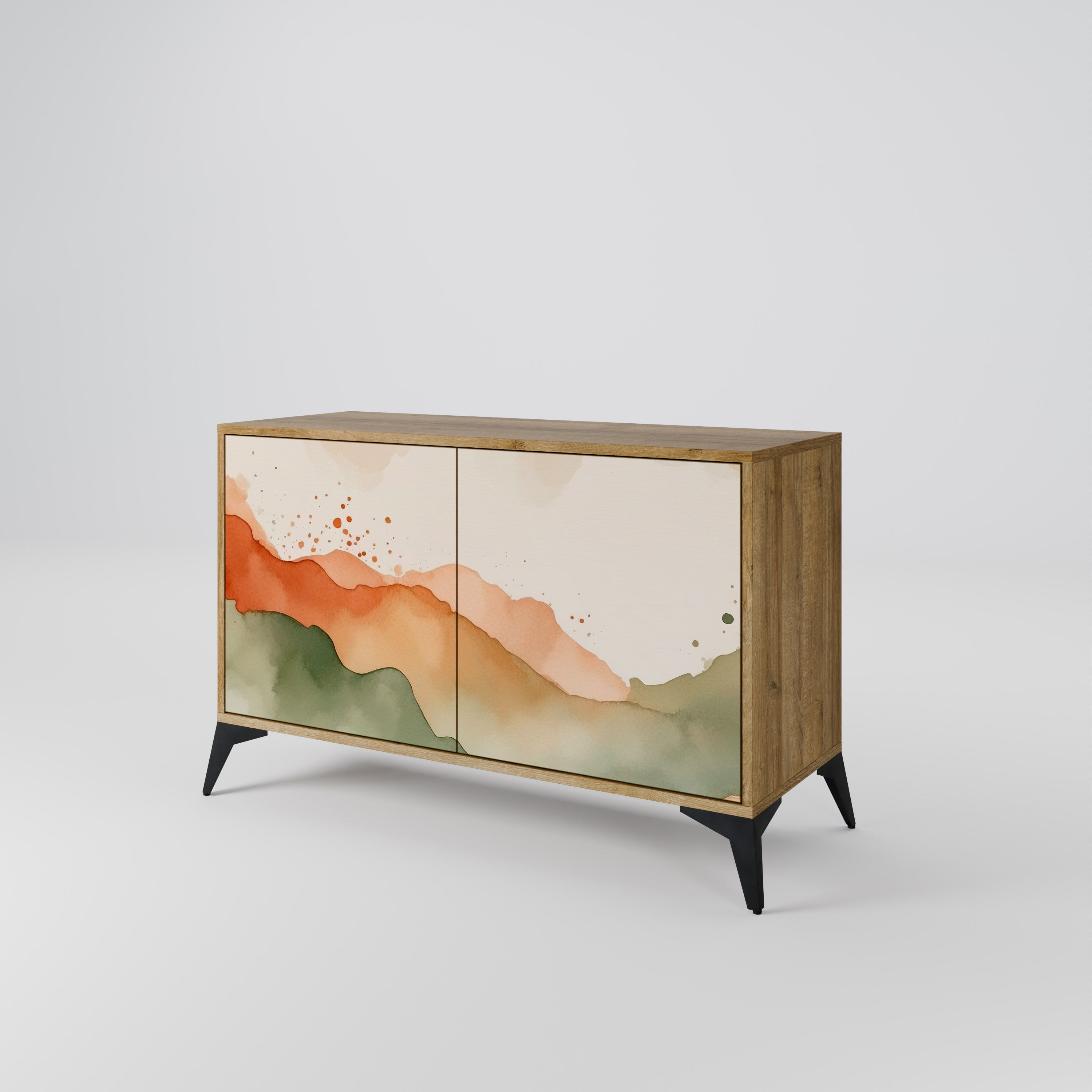 WATERCOLOUR PEAKS 2-Door Sideboard