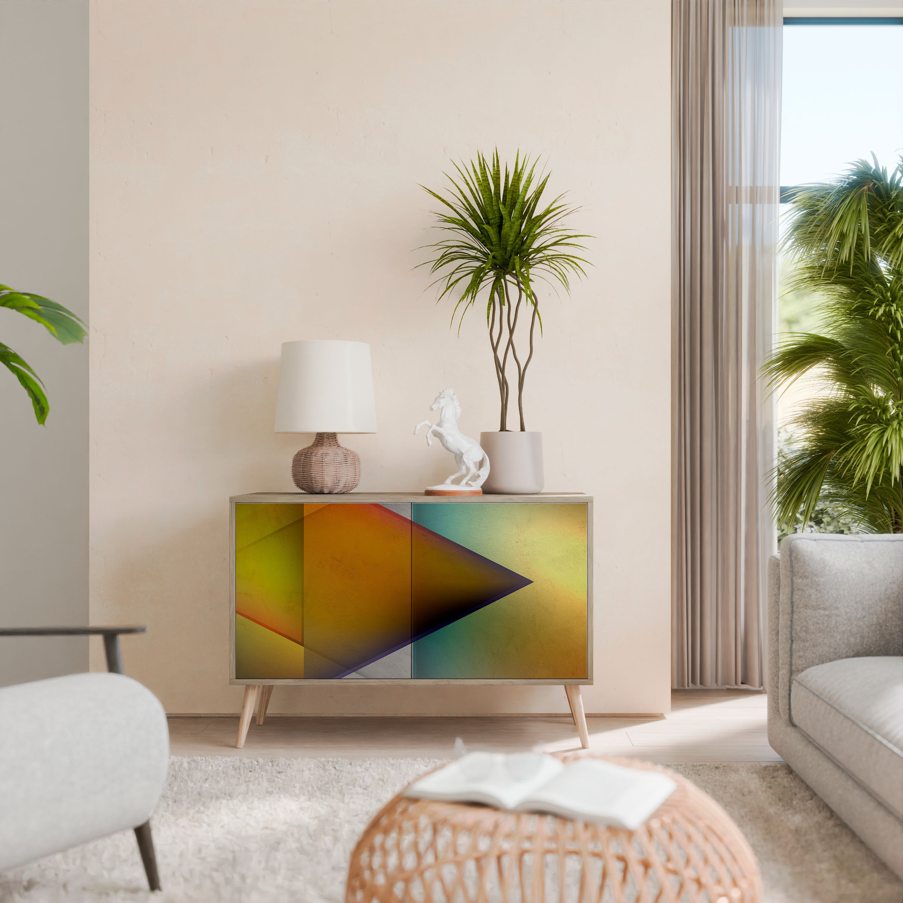 PIERCING SHARPNESS 2-Door Sideboard