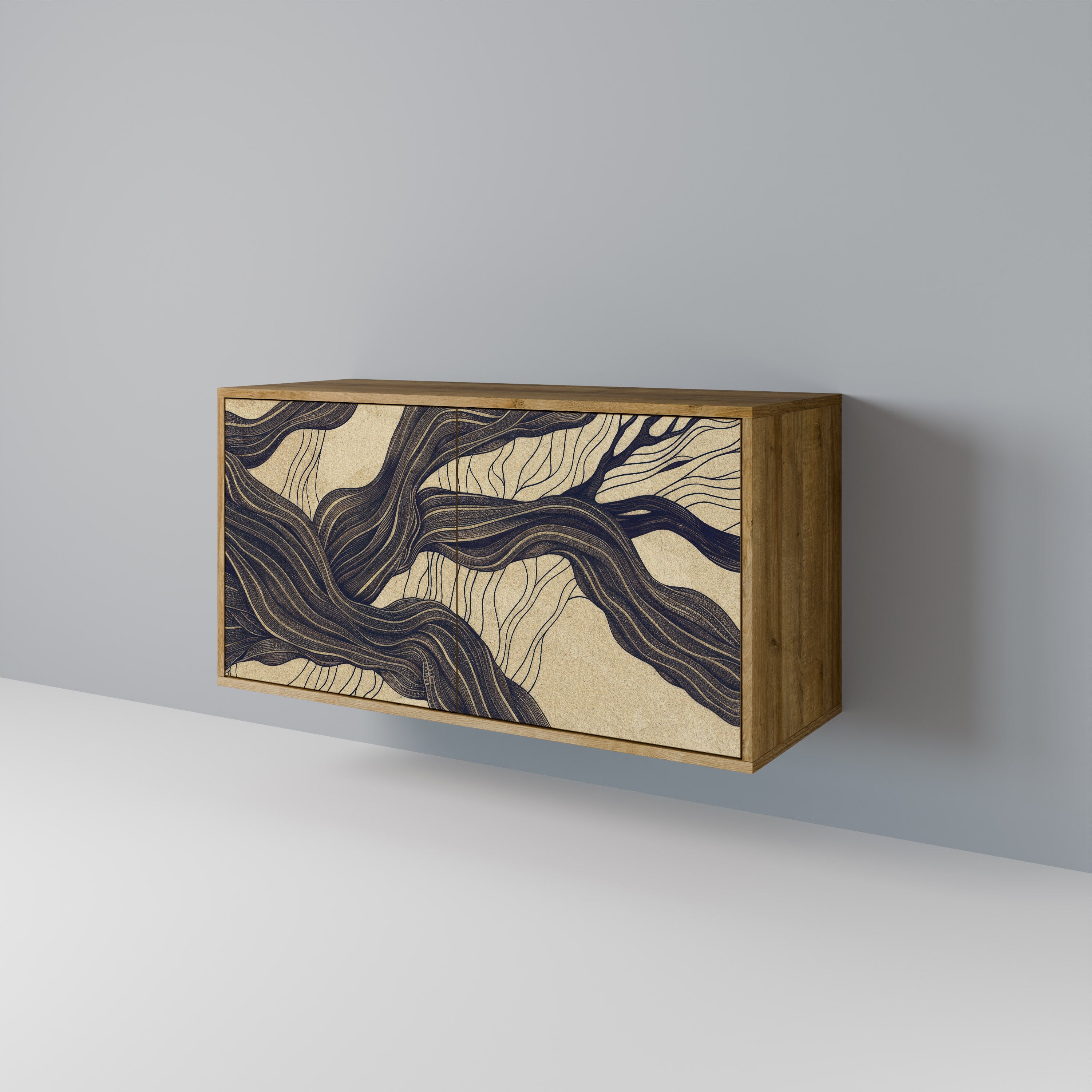 UNIFIED FRAGMENTS 2-Door Sideboard