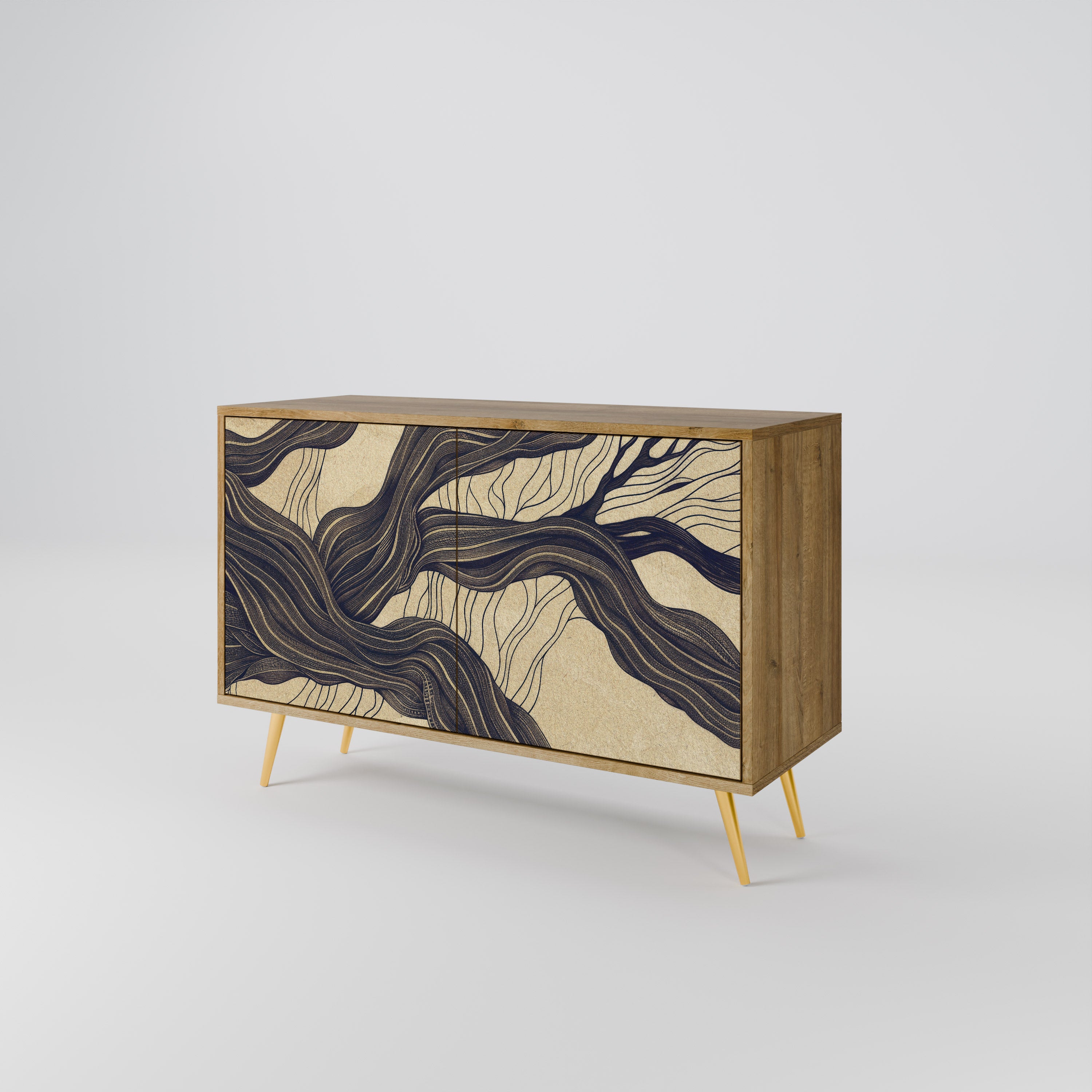 UNIFIED FRAGMENTS 2-Door Sideboard
