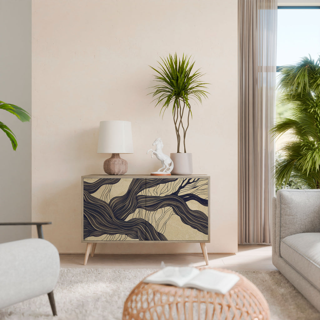 UNIFIED FRAGMENTS Dvoudveřová komoda