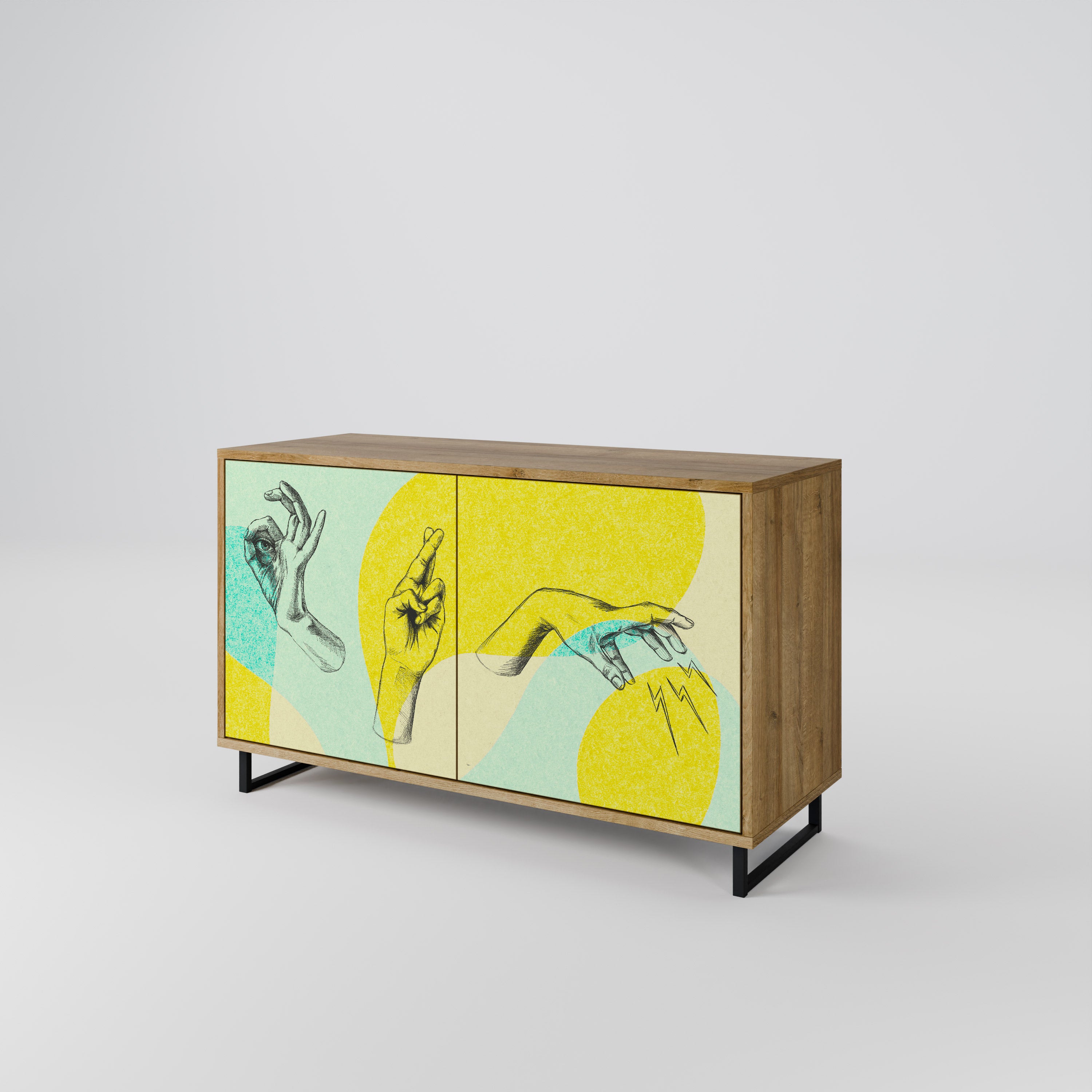 BODY LANGUAGE 2-Door Sideboard