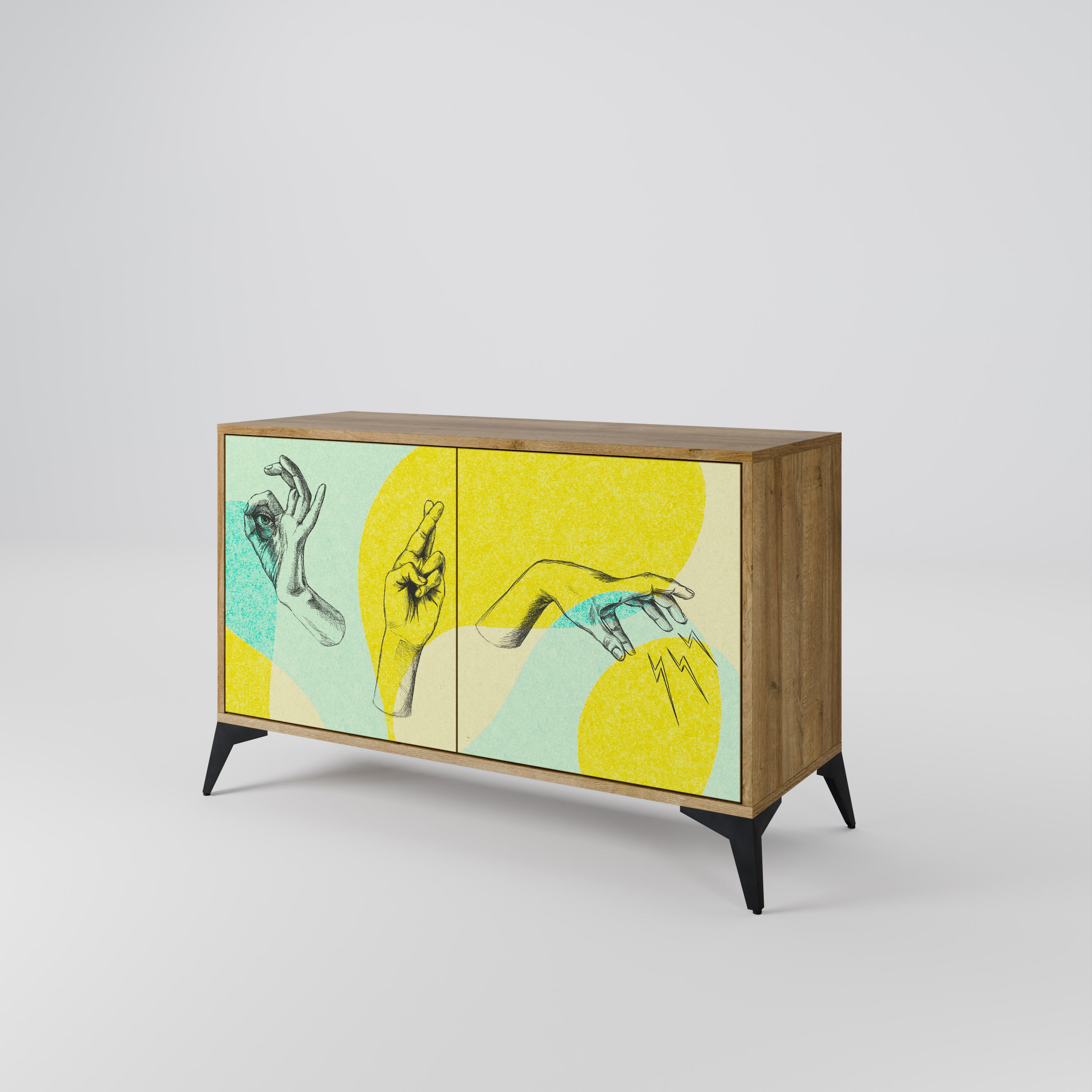 BODY LANGUAGE 2-Door Sideboard