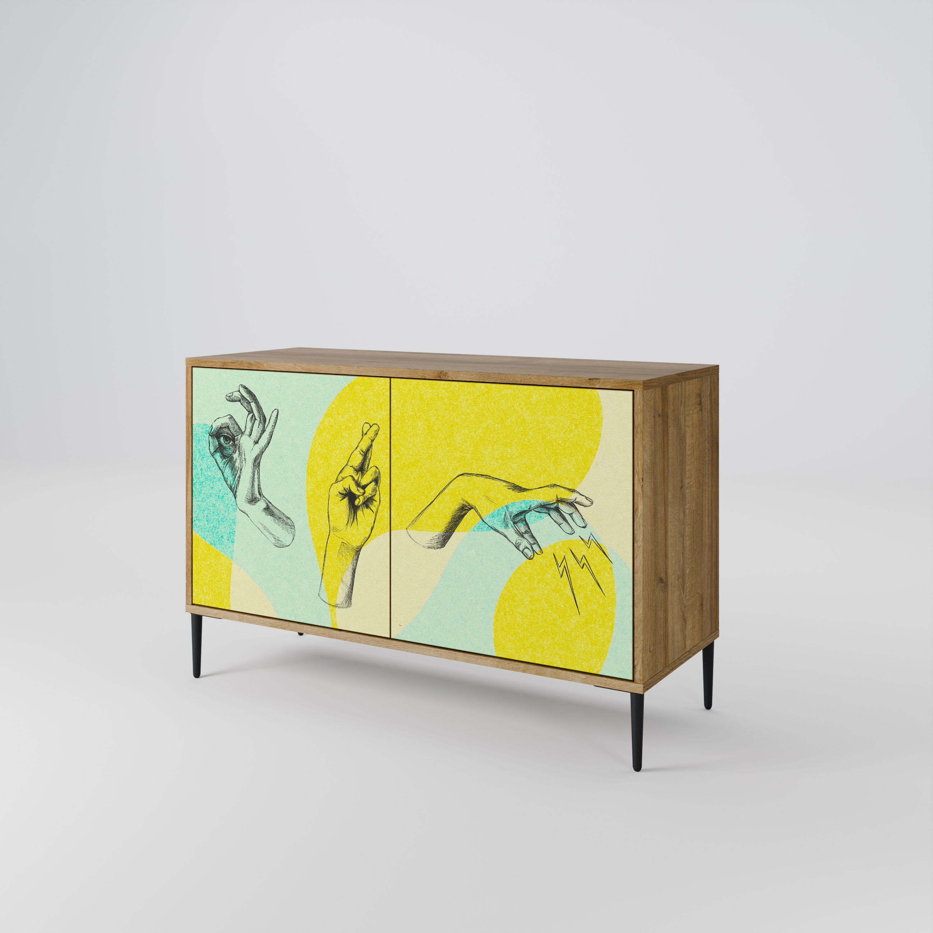 BODY LANGUAGE 2-Door Sideboard