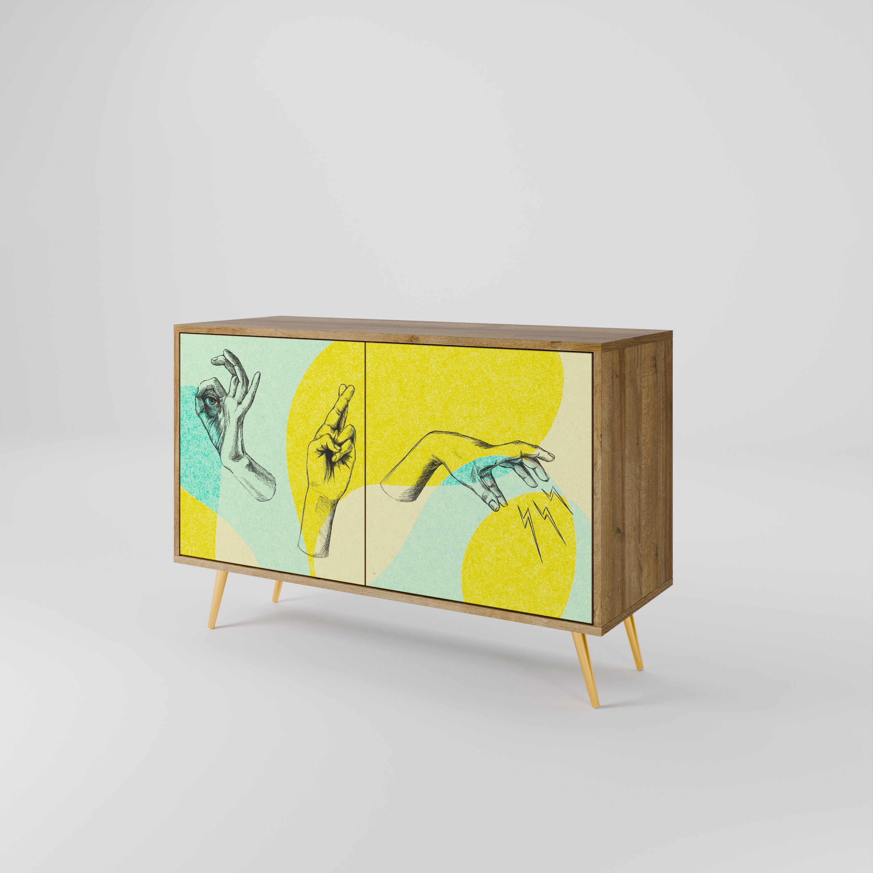 BODY LANGUAGE 2-Door Sideboard