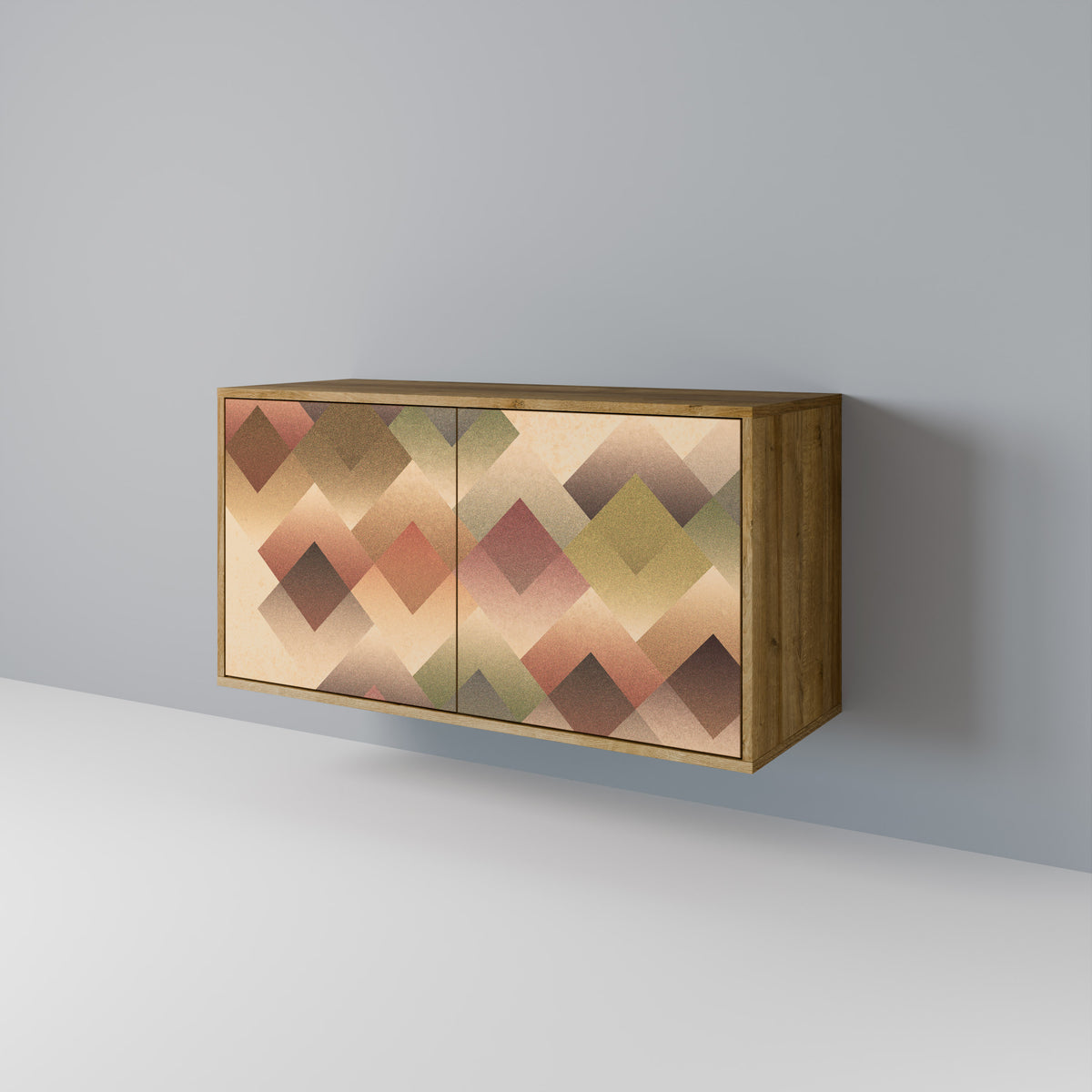 GEOMETRIC FUSION Dvoudveřová komoda