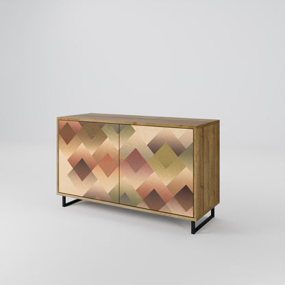 GEOMETRIC FUSION Dvoudveřová komoda