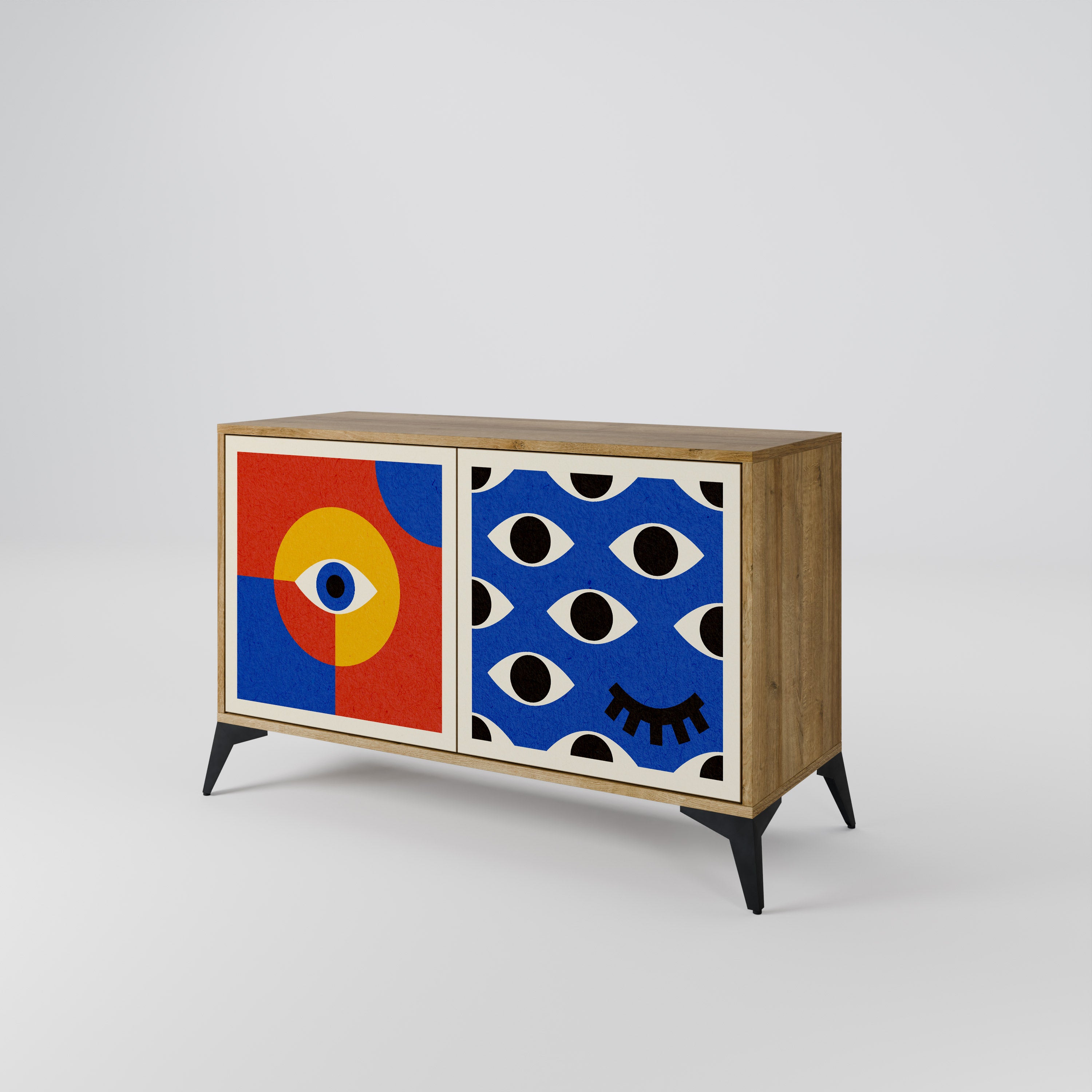GEOMETRIC EYES 2-Door Sideboard