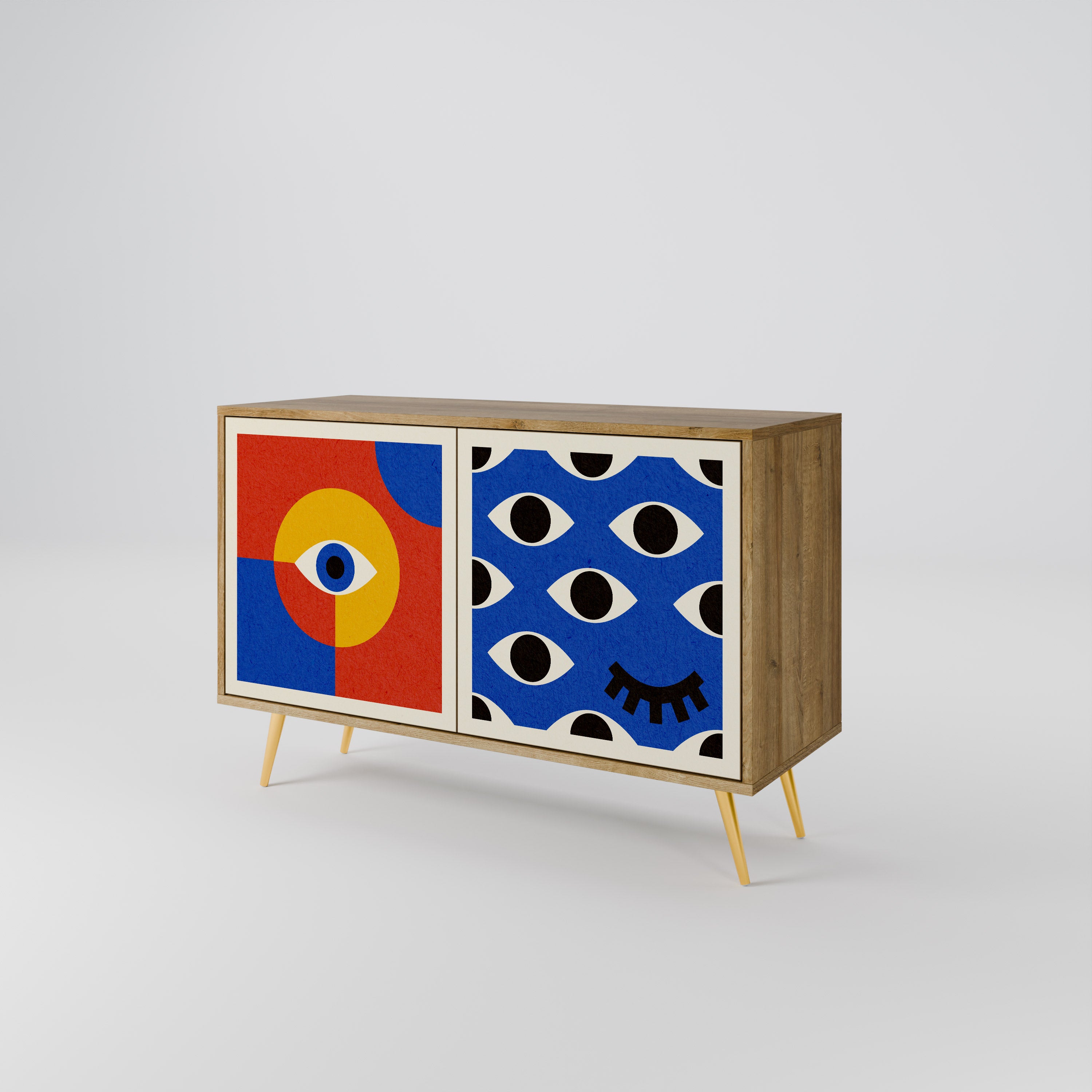 GEOMETRIC EYES 2-Door Sideboard
