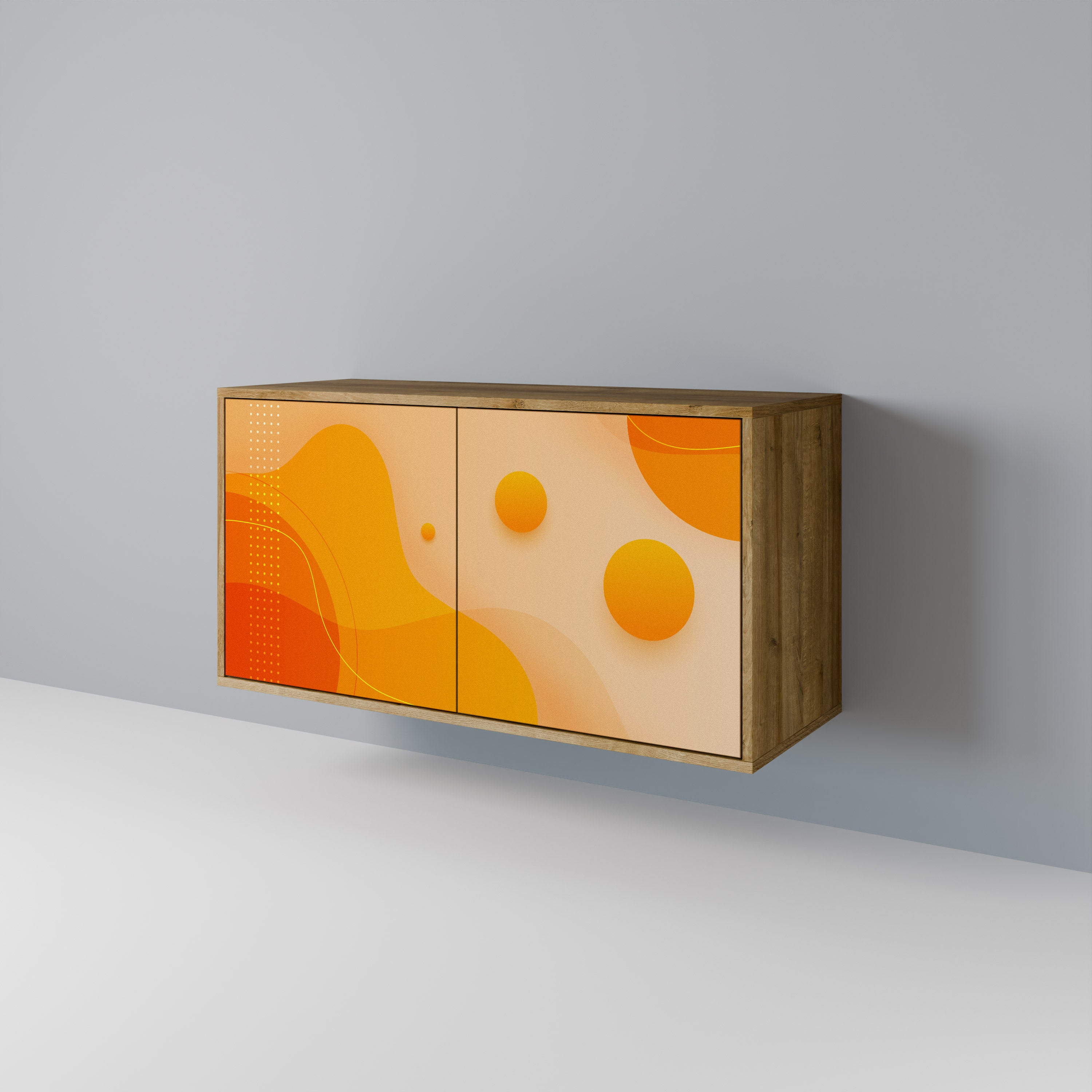 ORANGE ARRANGEMENT 2-Door Sideboard