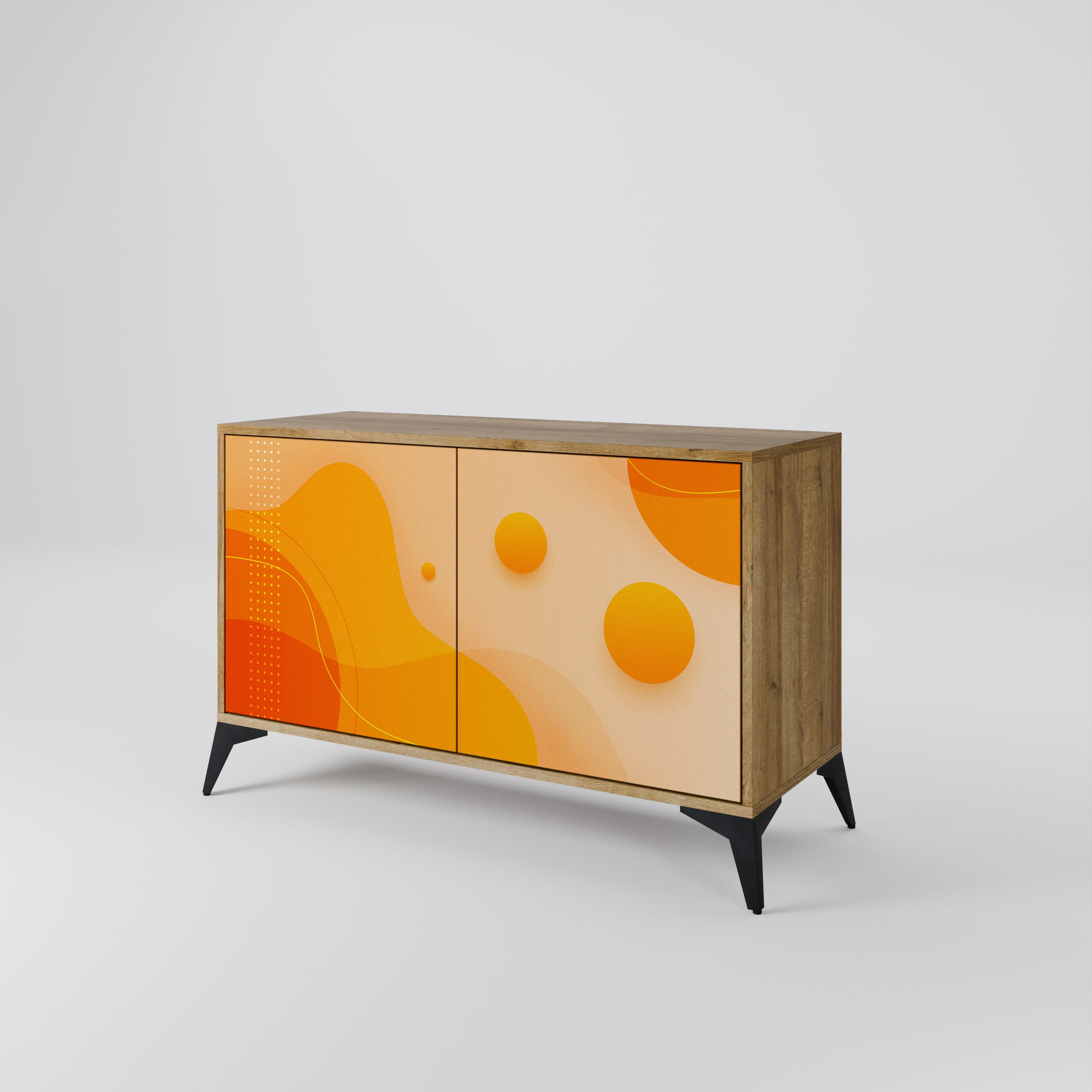 ORANGE ARRANGEMENT 2-Door Sideboard