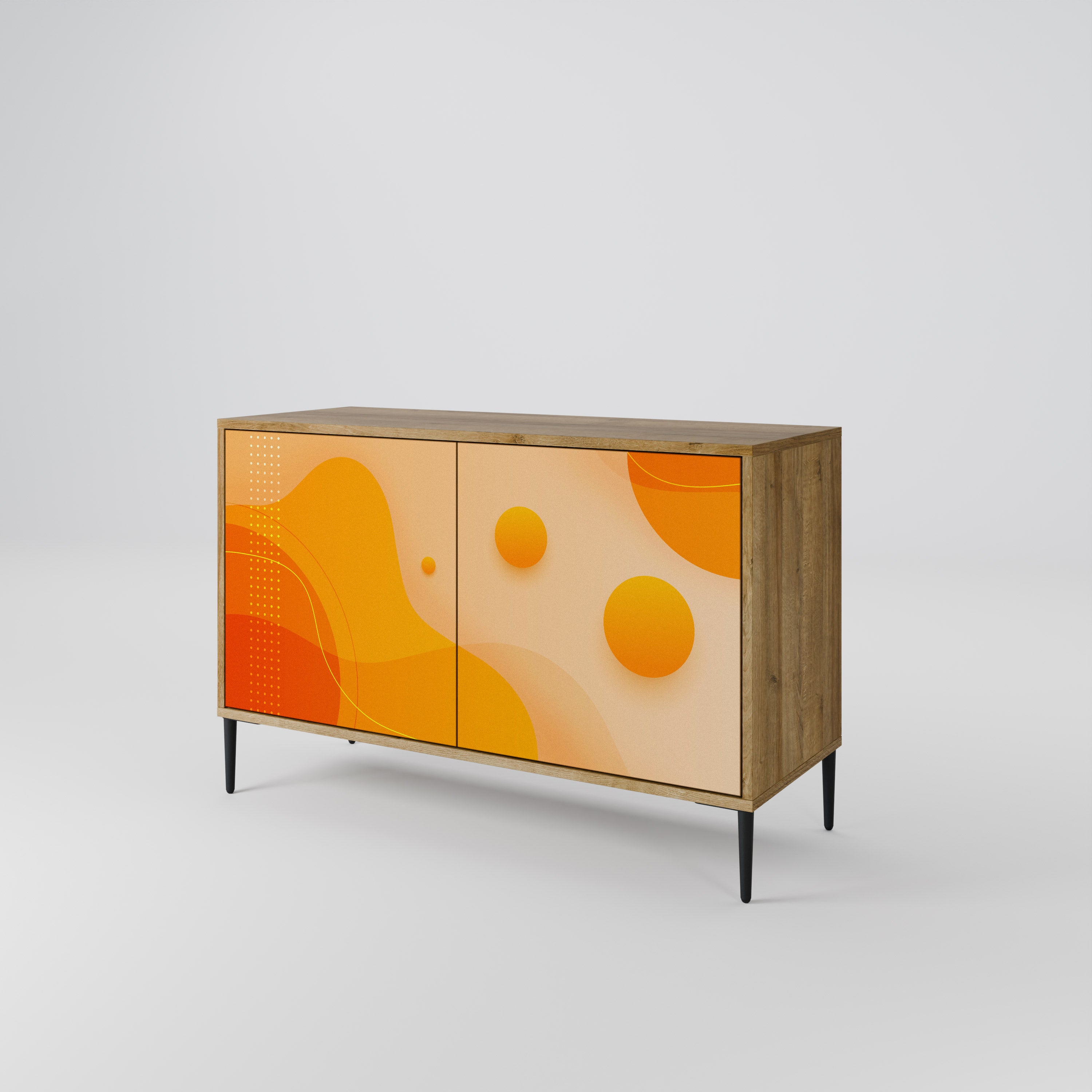 ORANGE ARRANGEMENT 2-Door Sideboard