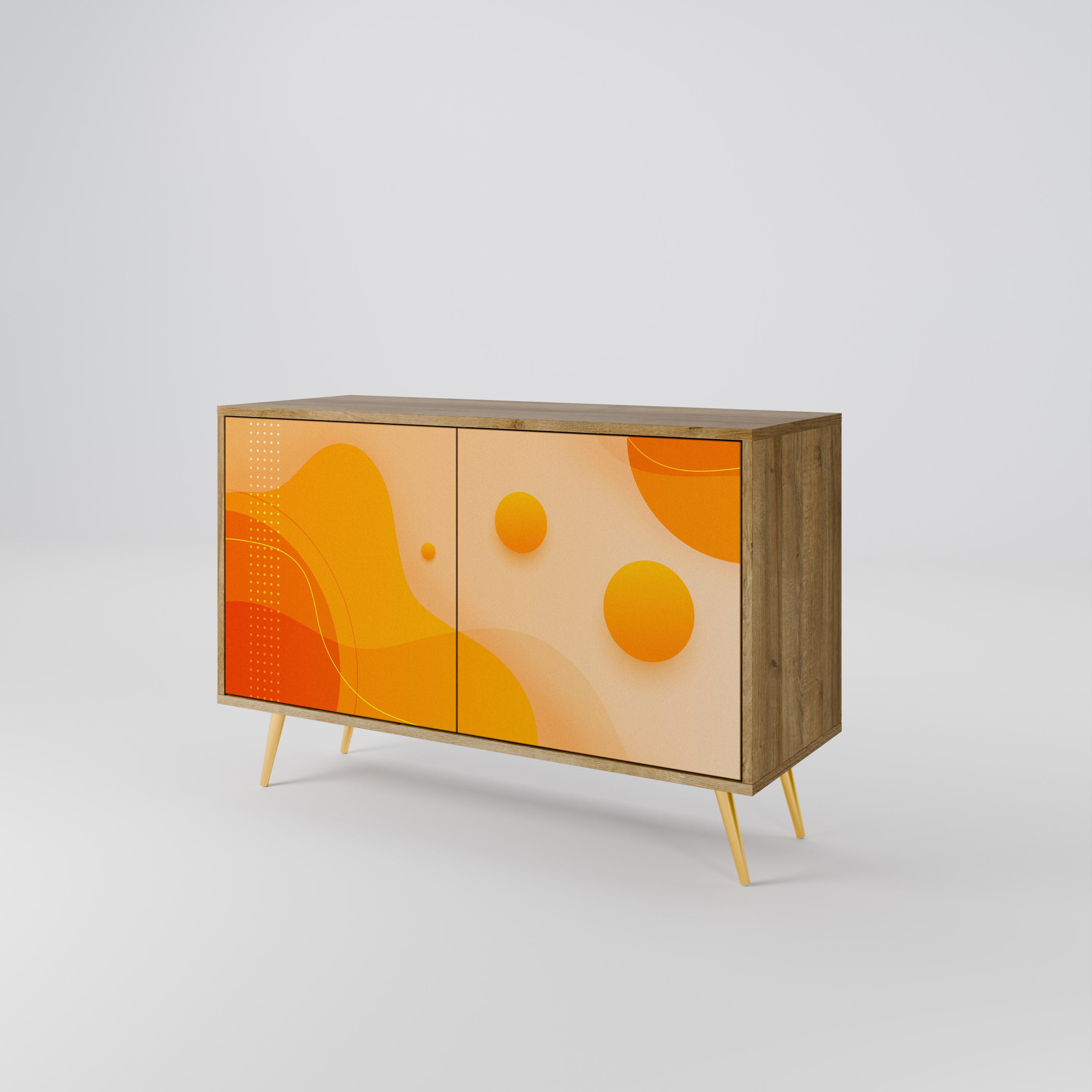 ORANGE ARRANGEMENT 2-Door Sideboard