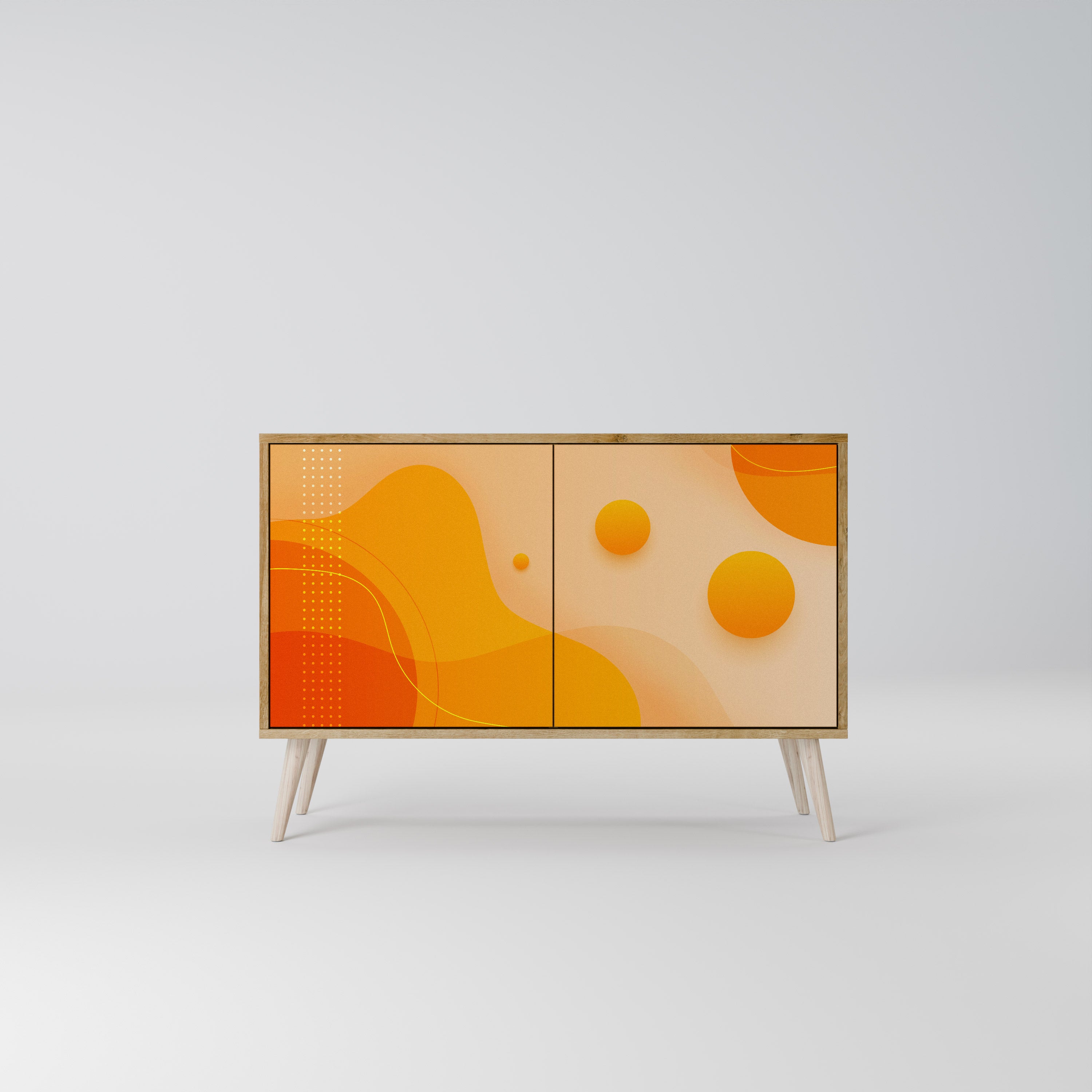 ORANGE ARRANGEMENT 2-Door Sideboard