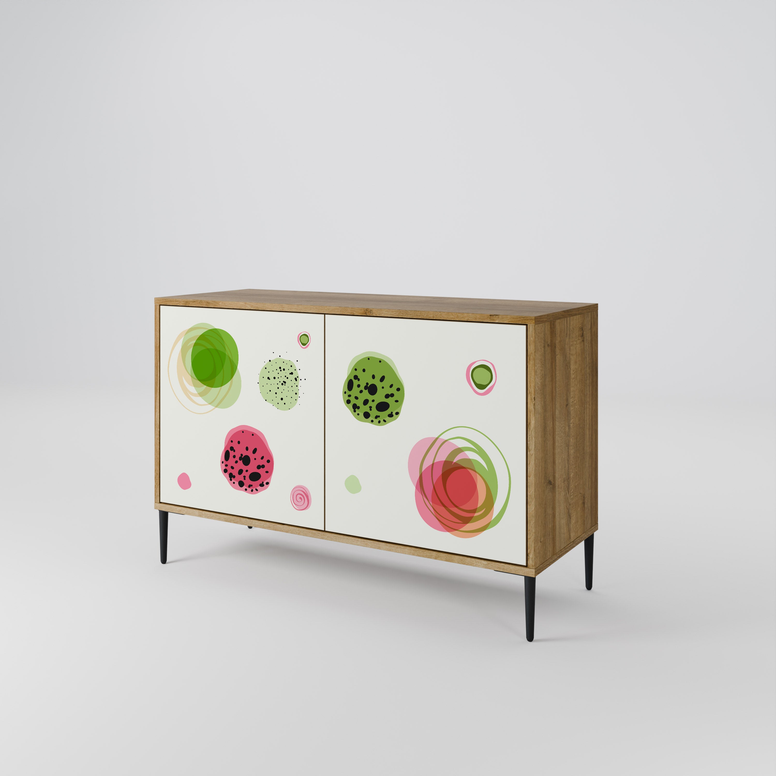COLORFUL COSMOS 2-Door Sideboard