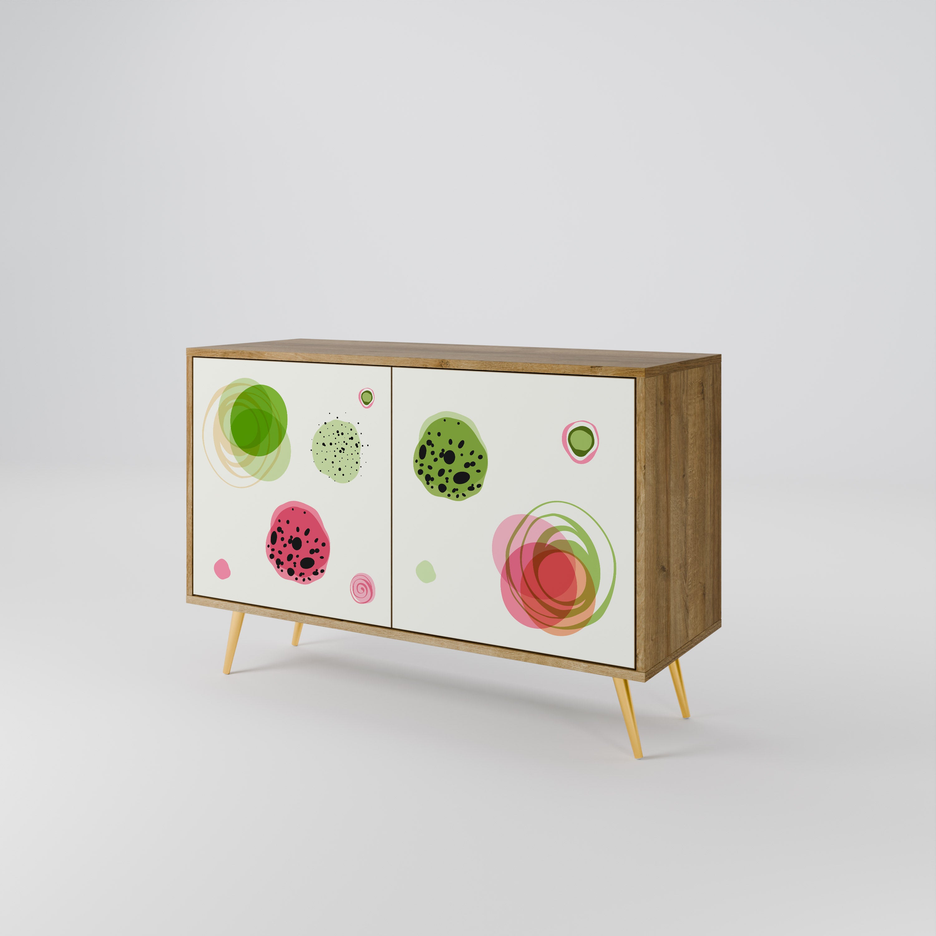 COLORFUL COSMOS 2-Door Sideboard