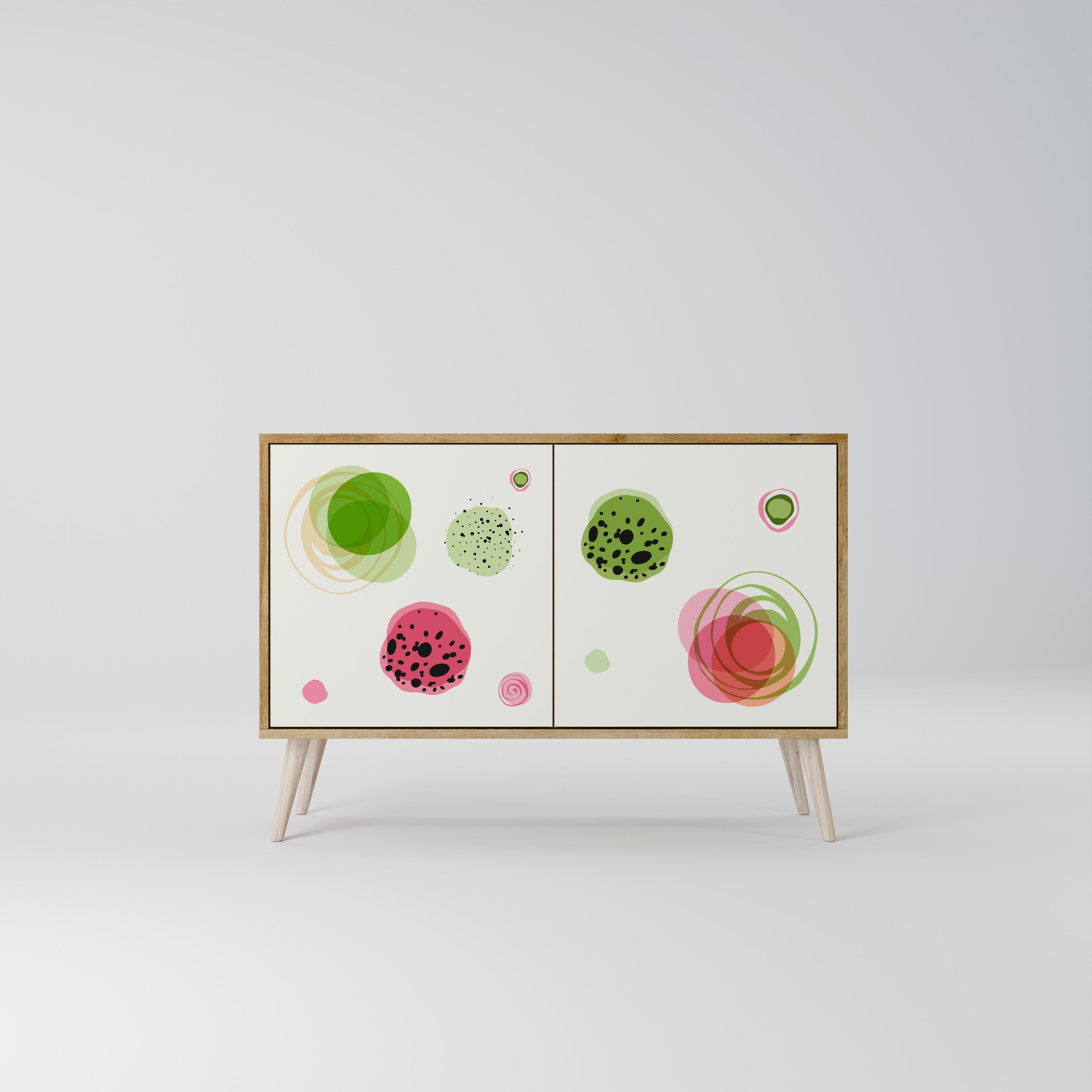 COLORFUL COSMOS 2-Door Sideboard