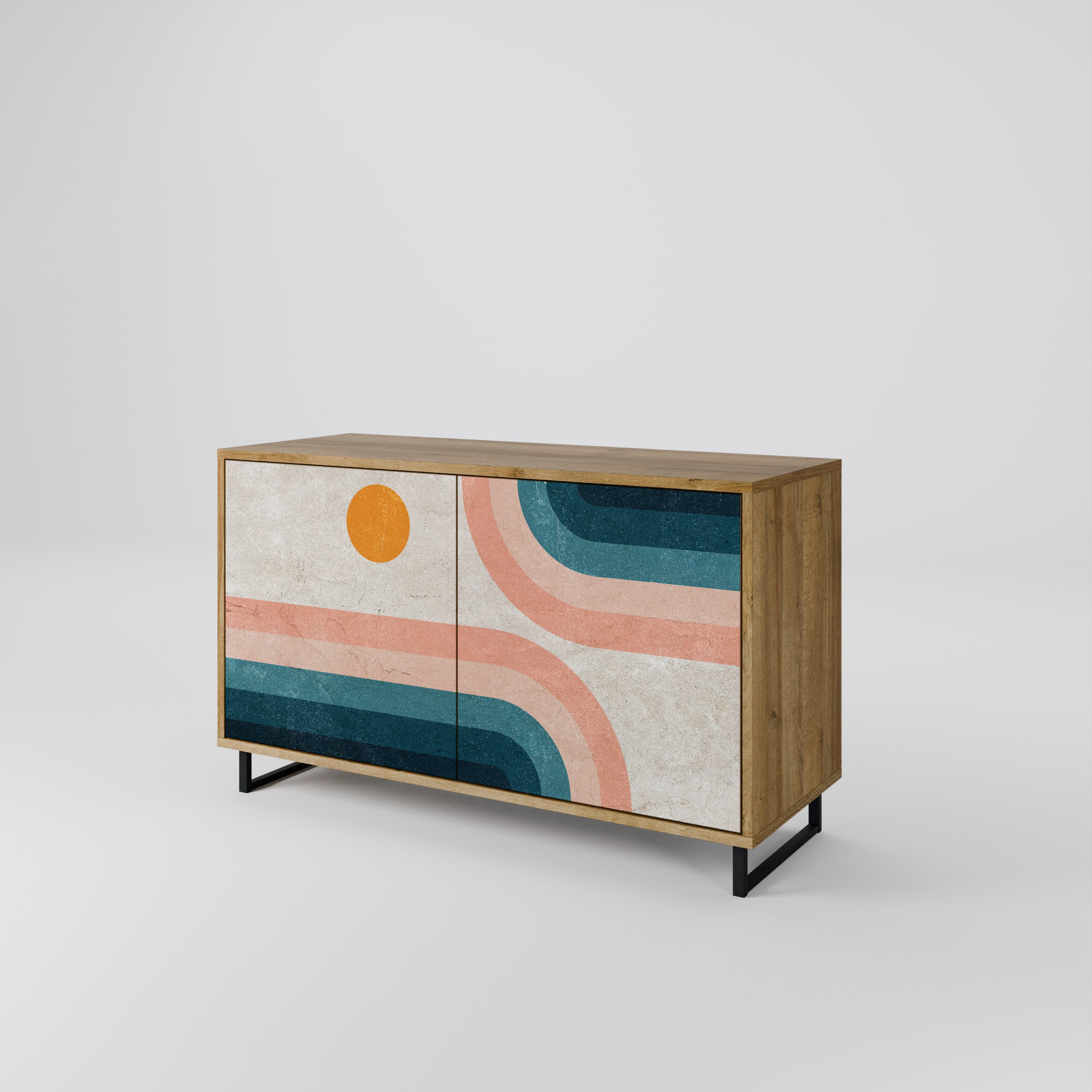 TWO HALVES 2-Door Sideboard