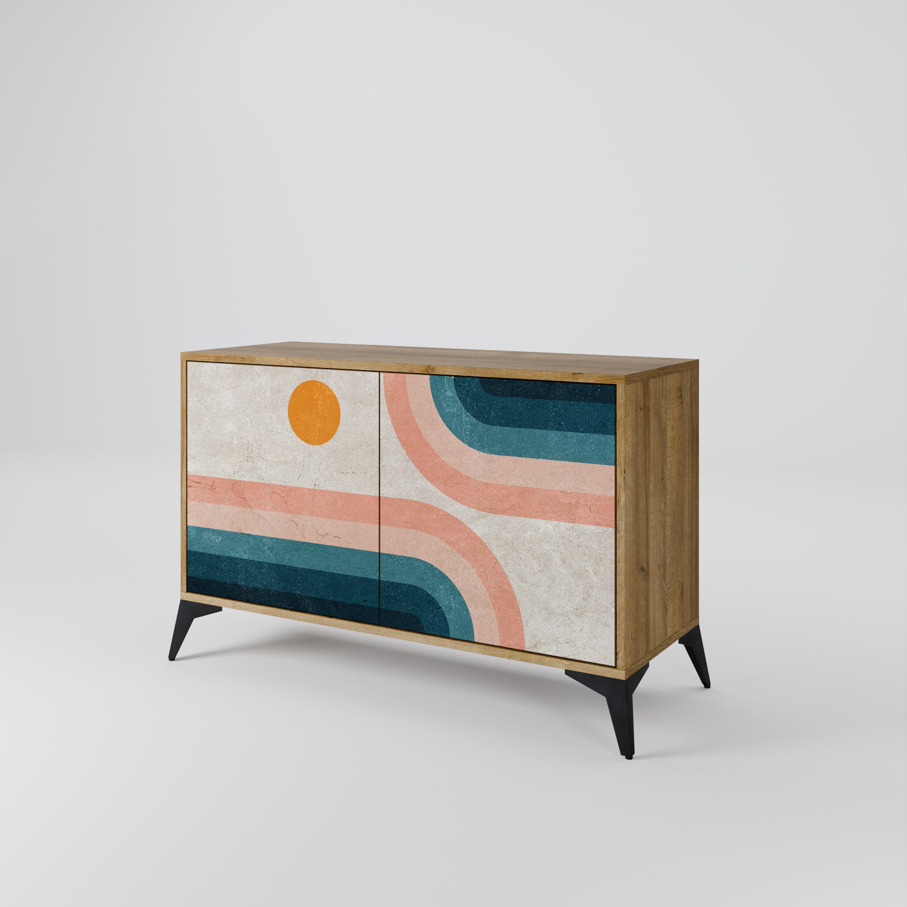 TWO HALVES 2-Door Sideboard