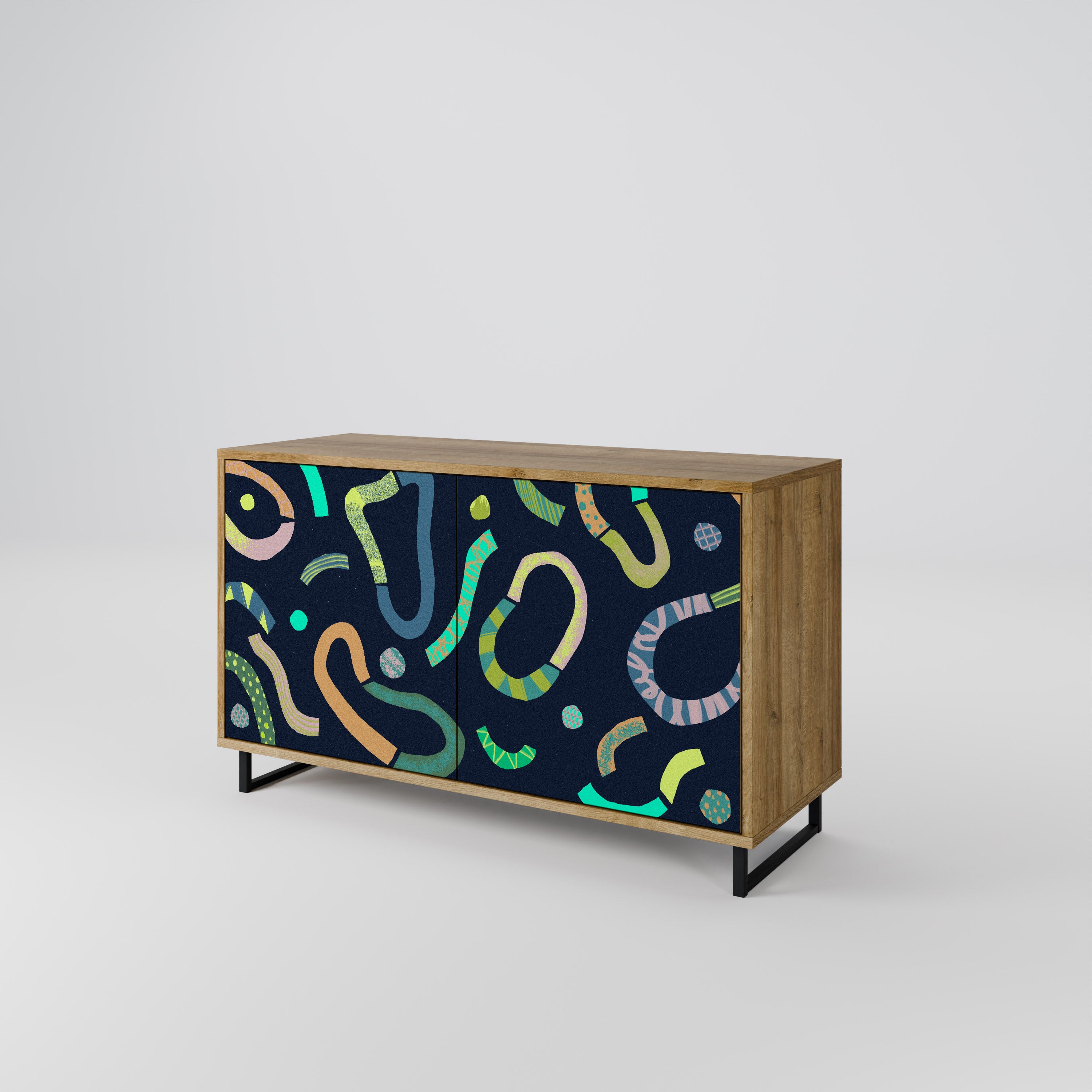CONTRAST DANCE 2-Door Sideboard