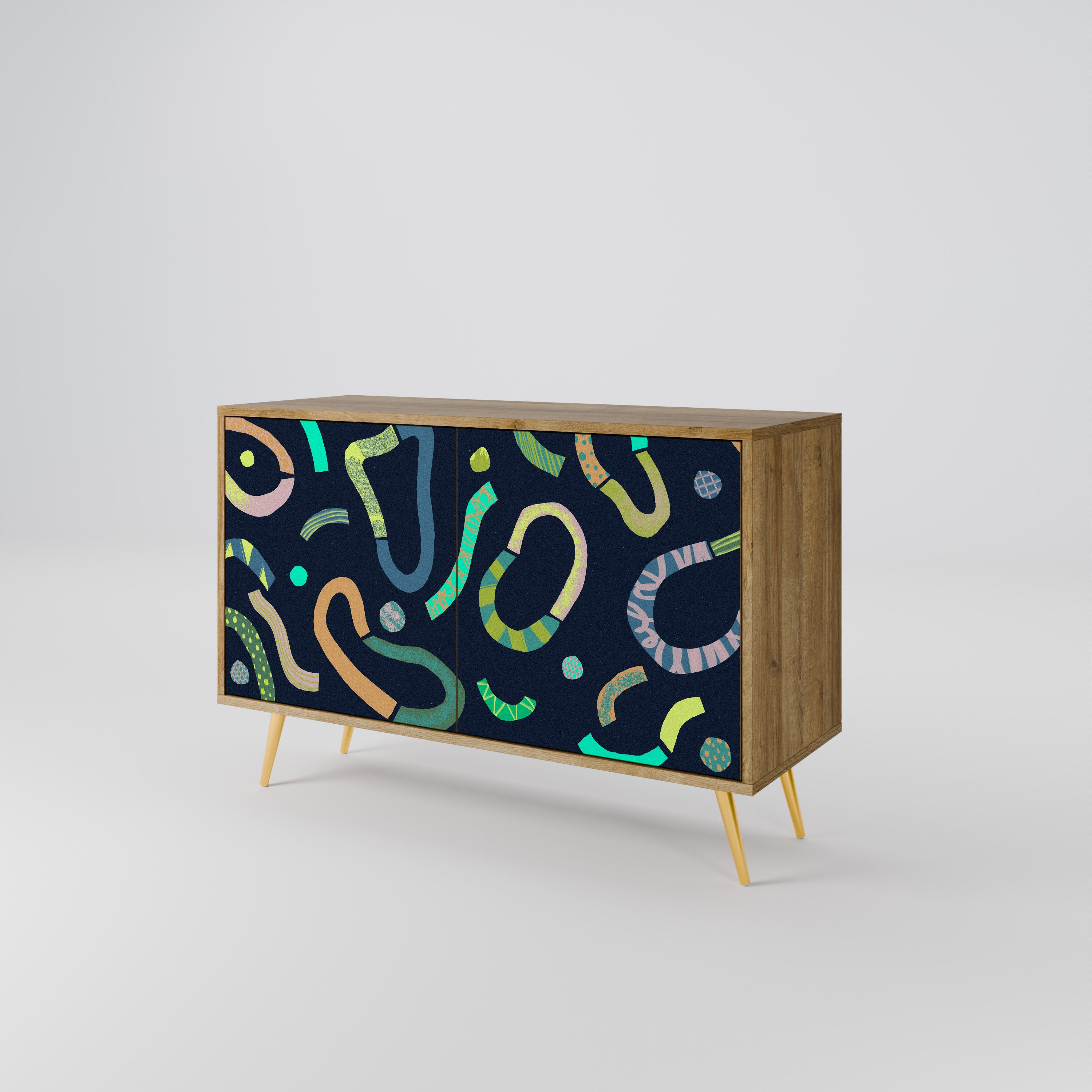 CONTRAST DANCE 2-Door Sideboard