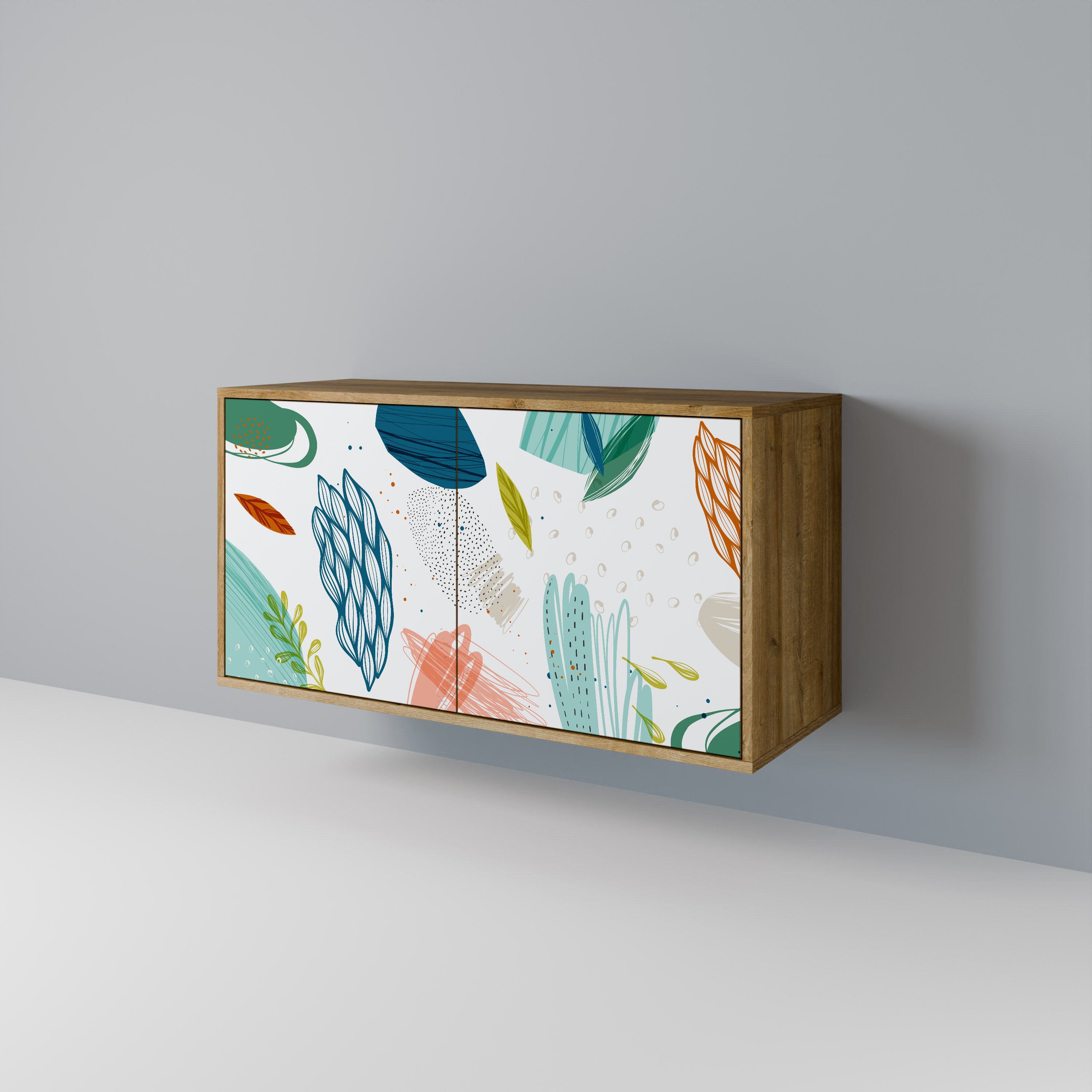 BOTANICAL HURRICANE 2-Door Sideboard