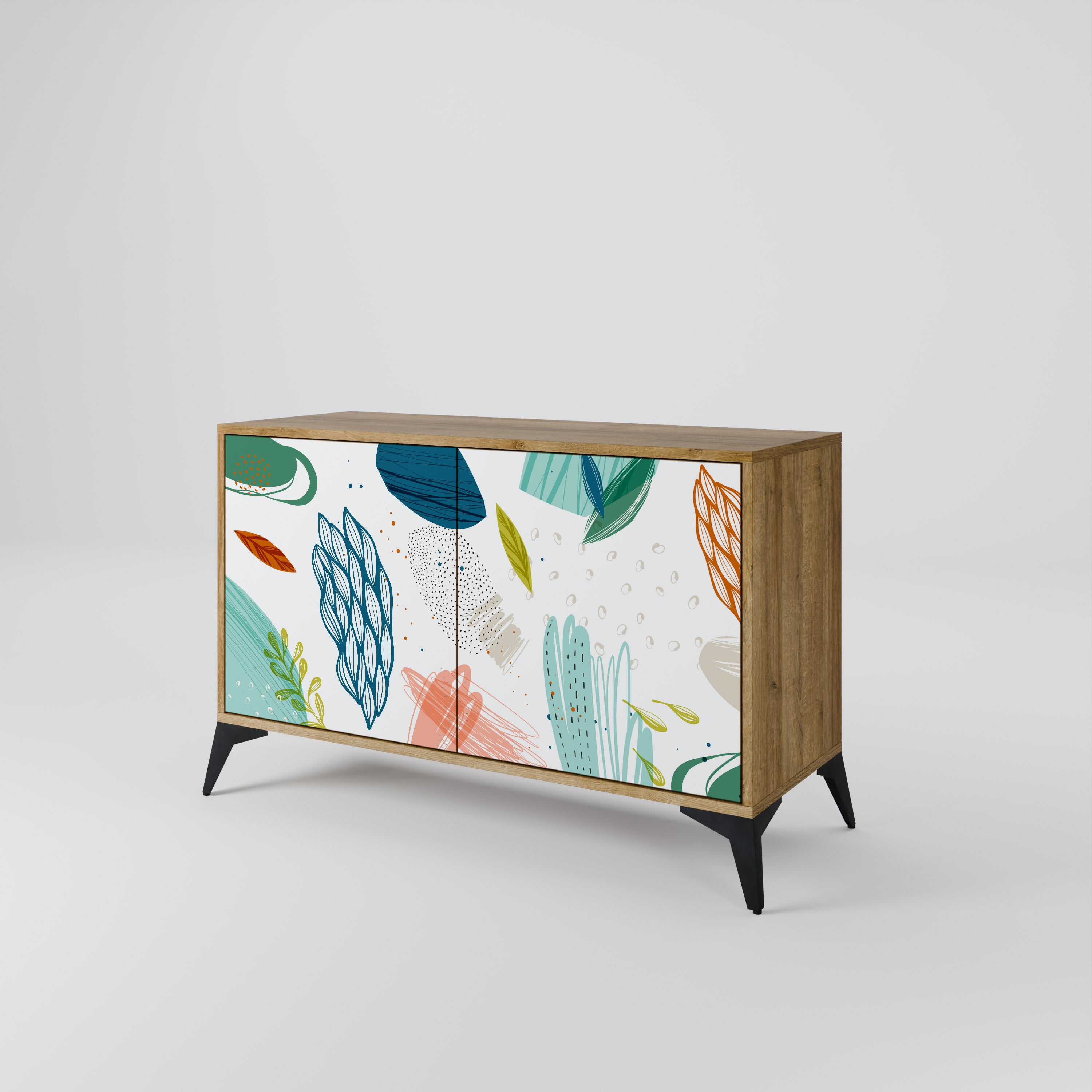 BOTANICAL HURRICANE 2-Door Sideboard