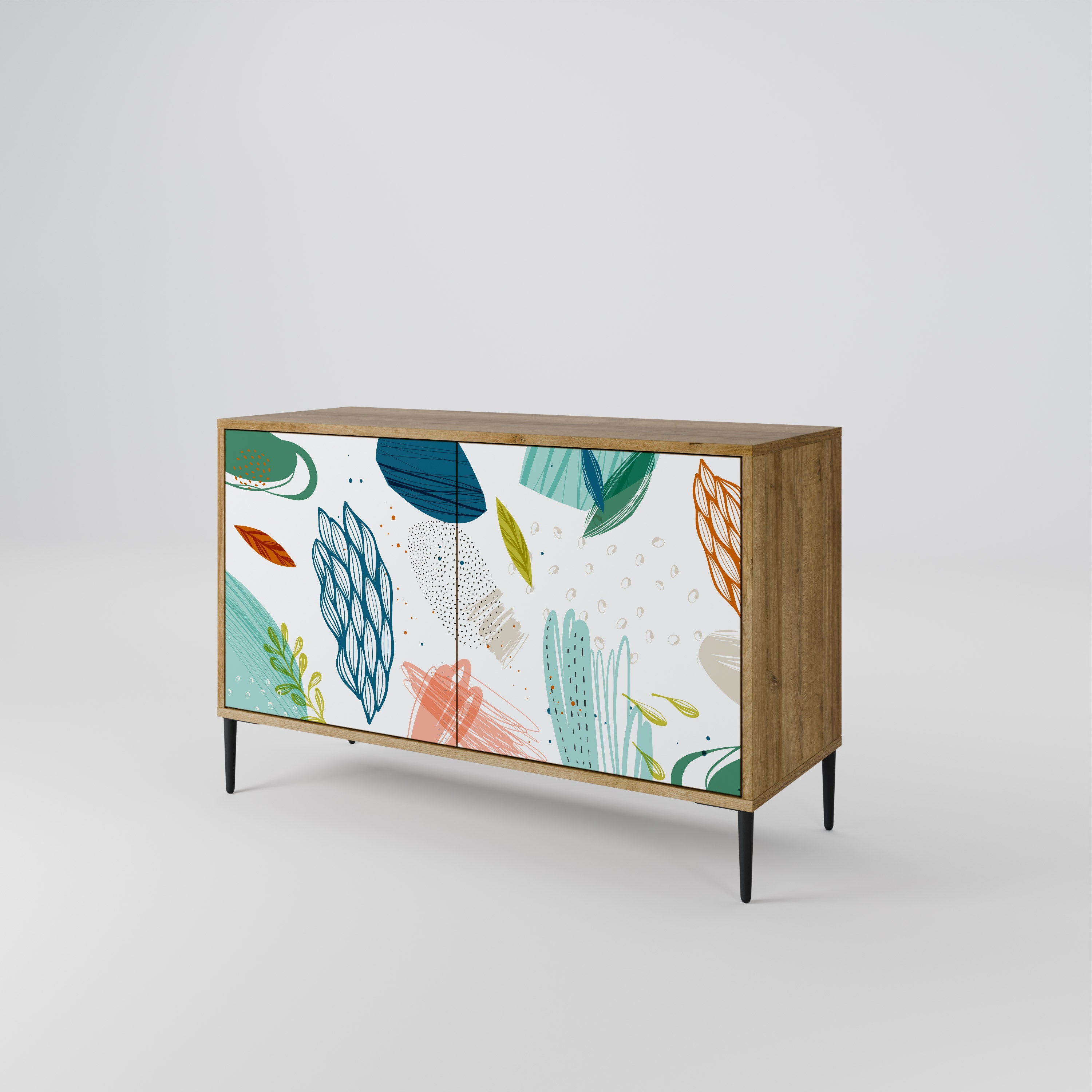 BOTANICAL HURRICANE 2-Door Sideboard