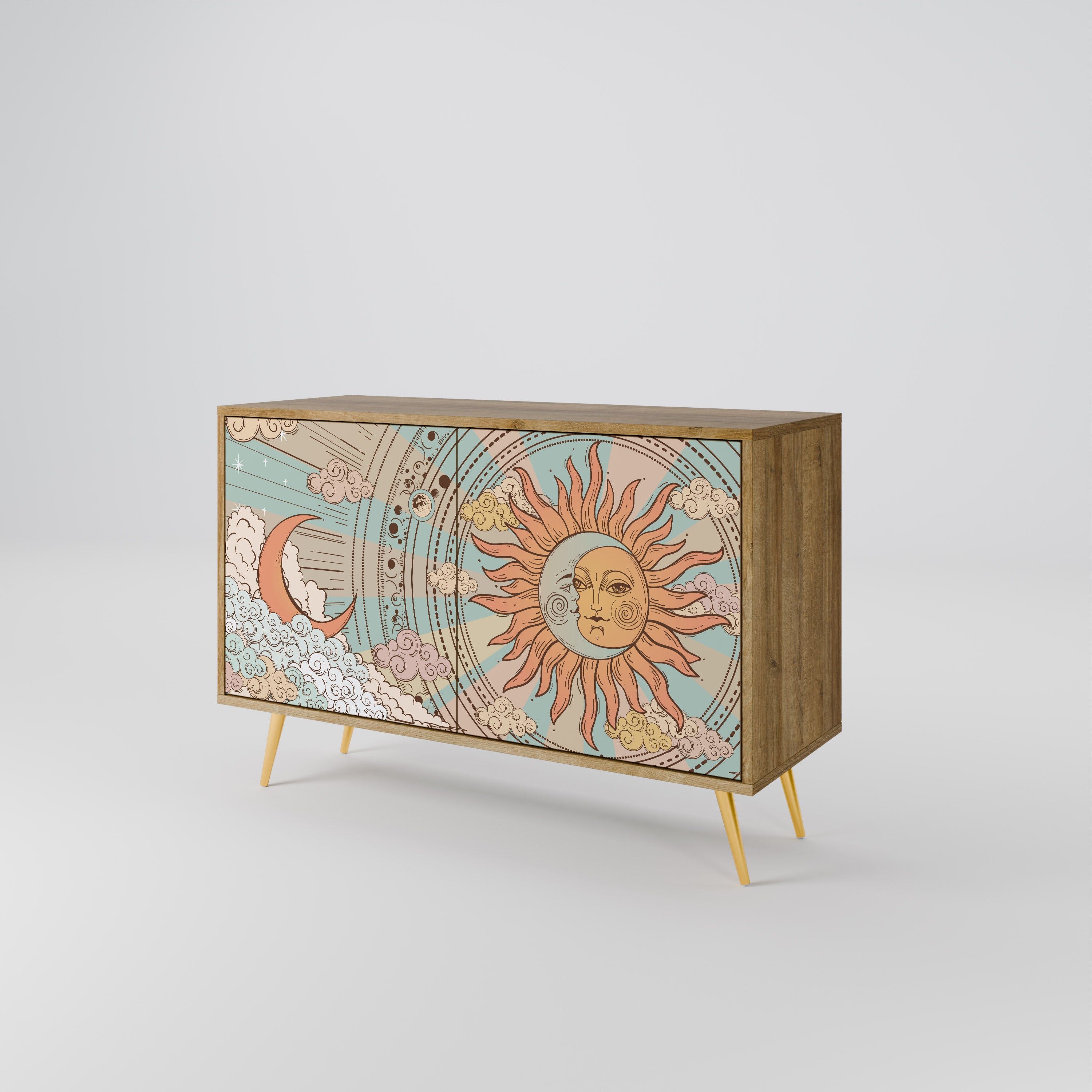 MYSTICAL STRUCTURE 2-Door Sideboard