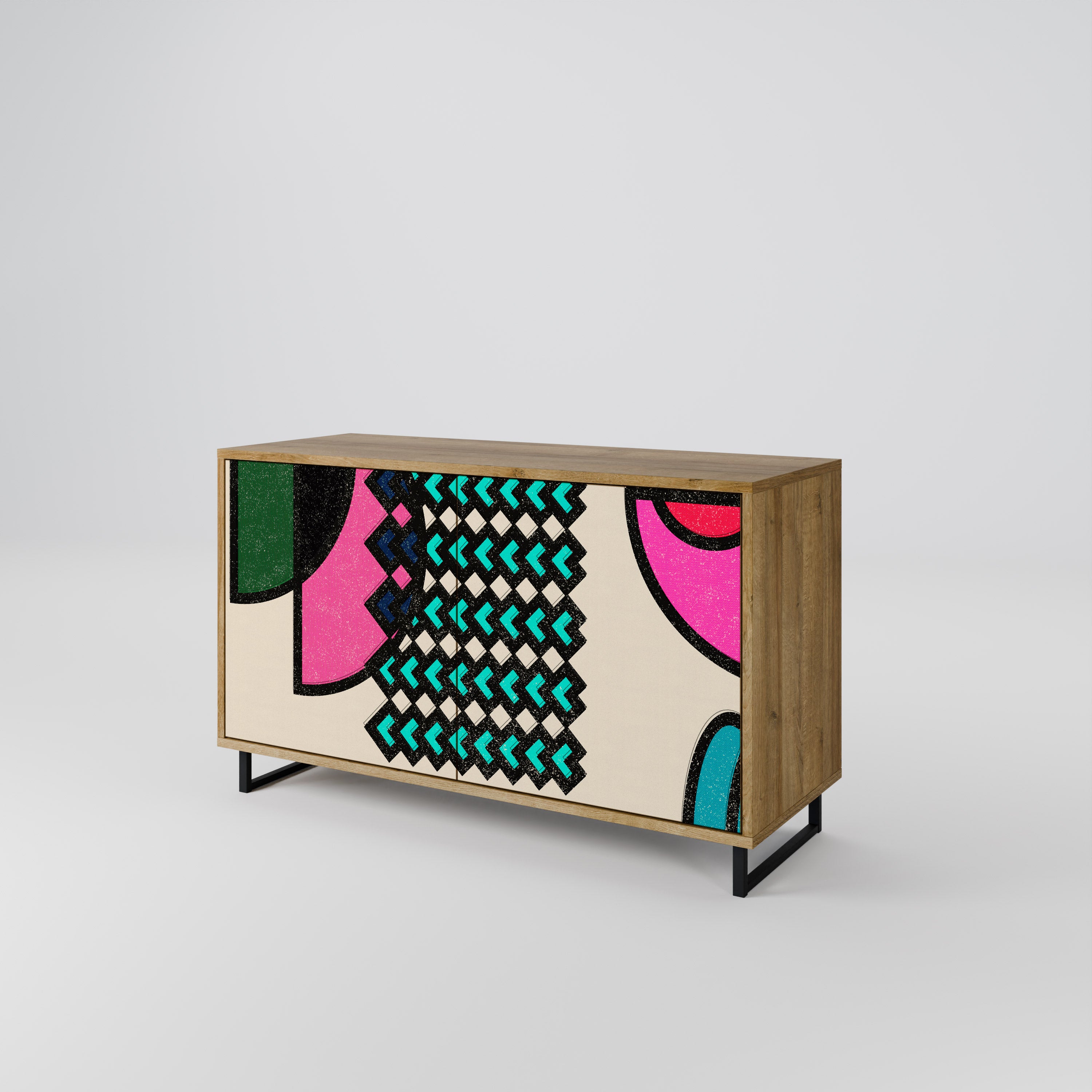 GEOMETRIC RHAPSODY 2-Door Sideboard