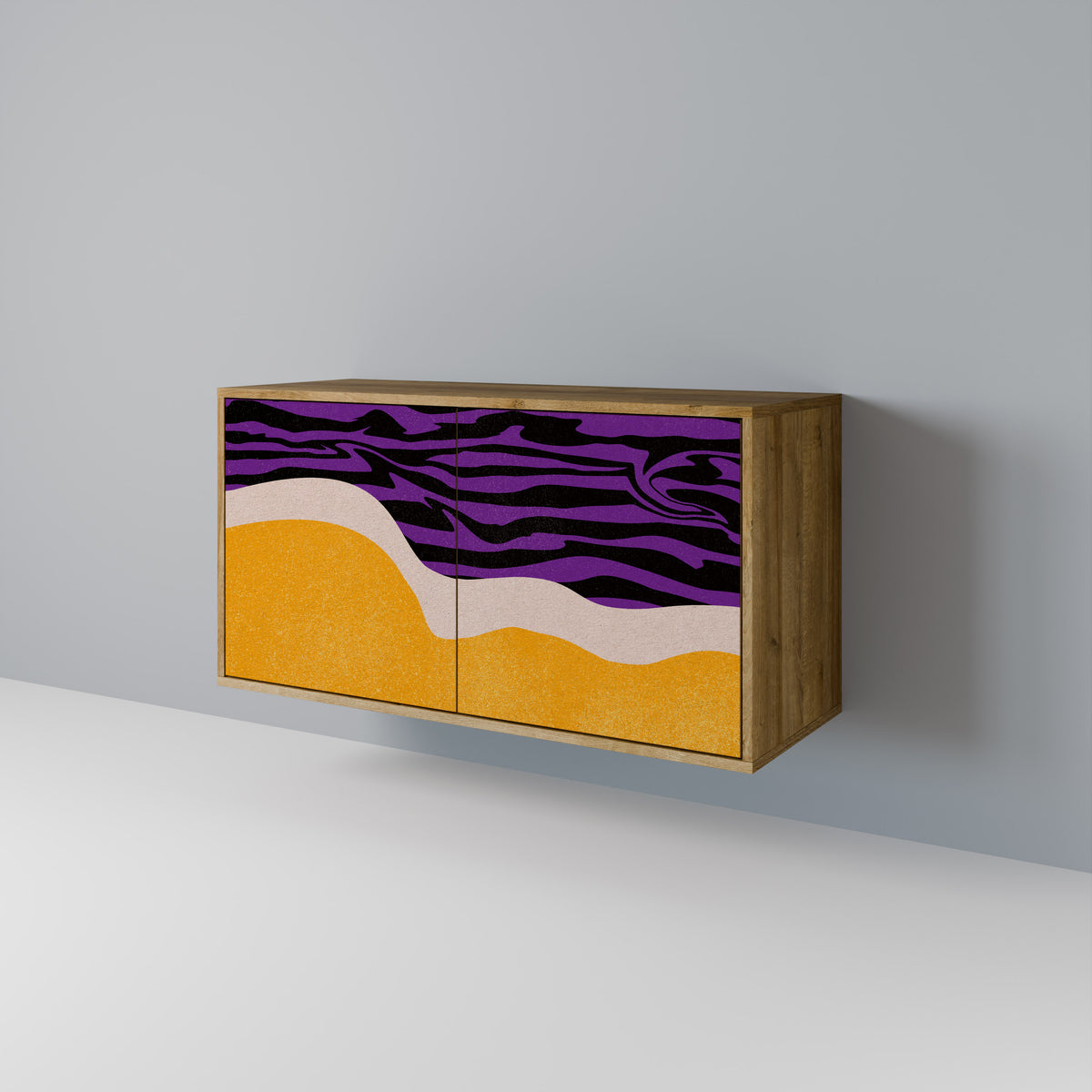 INDEPENDENT BORDER Dvoudveřová komoda