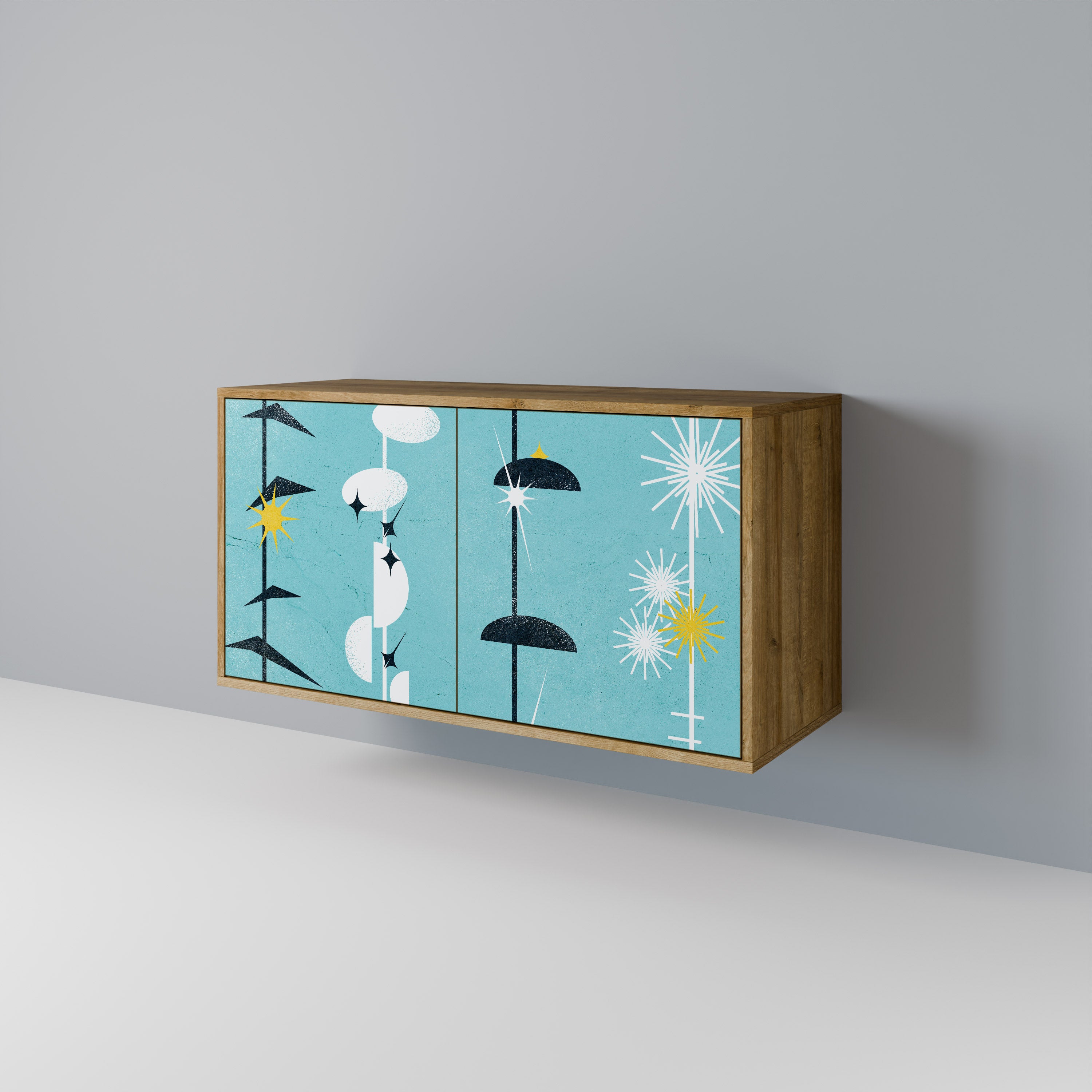PATHS TO HAPPINESS 2-Door Sideboard