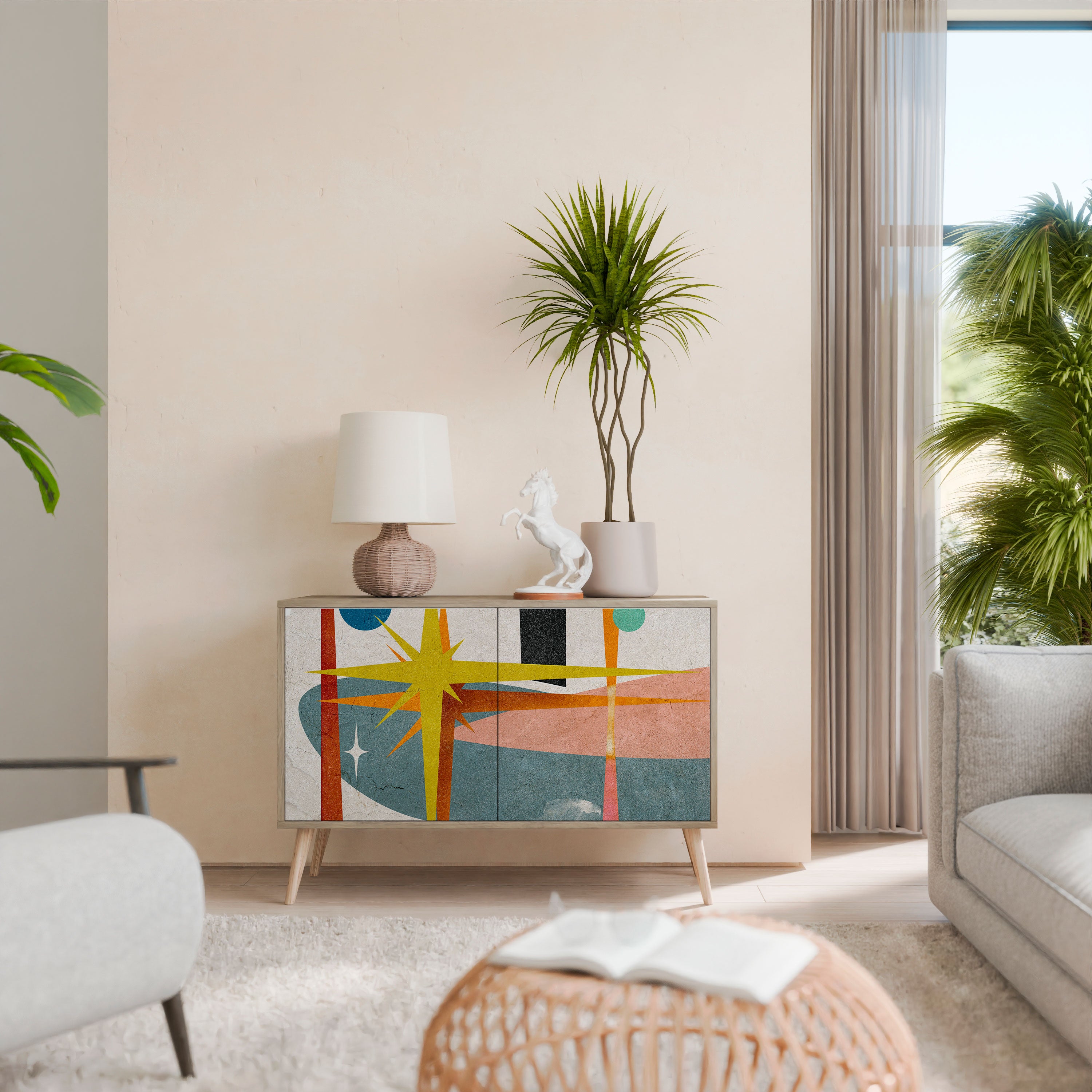 INTERSTELLAR VIBES 2-Door Sideboard