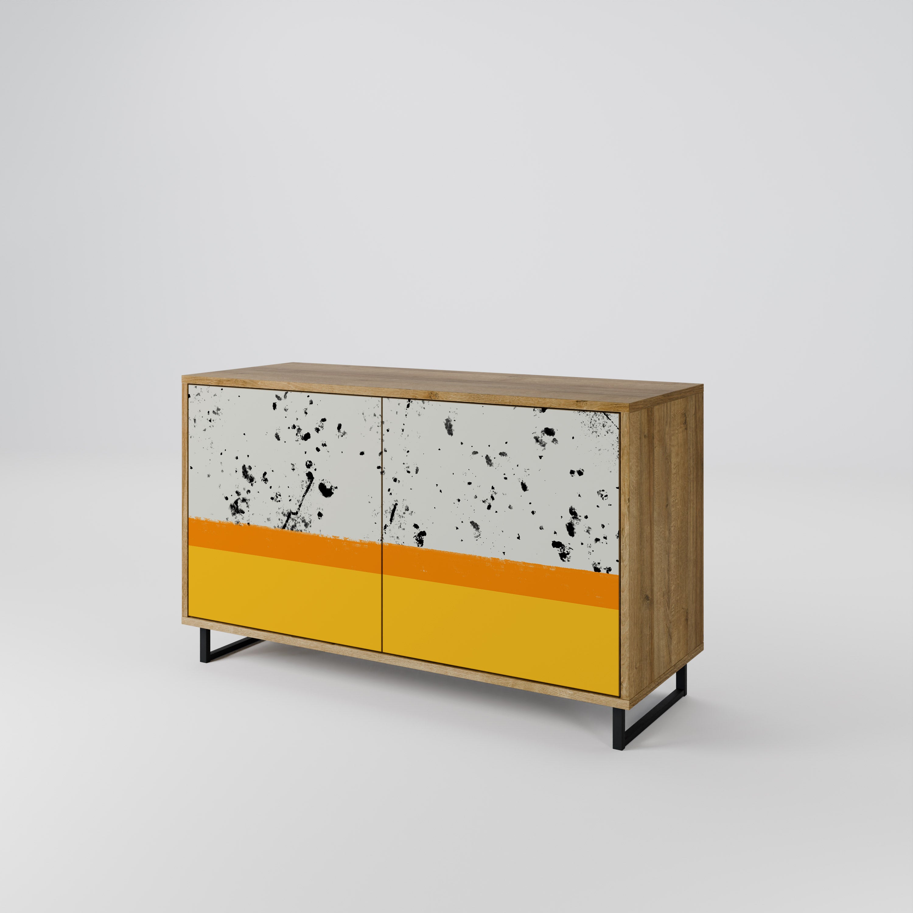 DYED BY ORANGE 2-Door Sideboard
