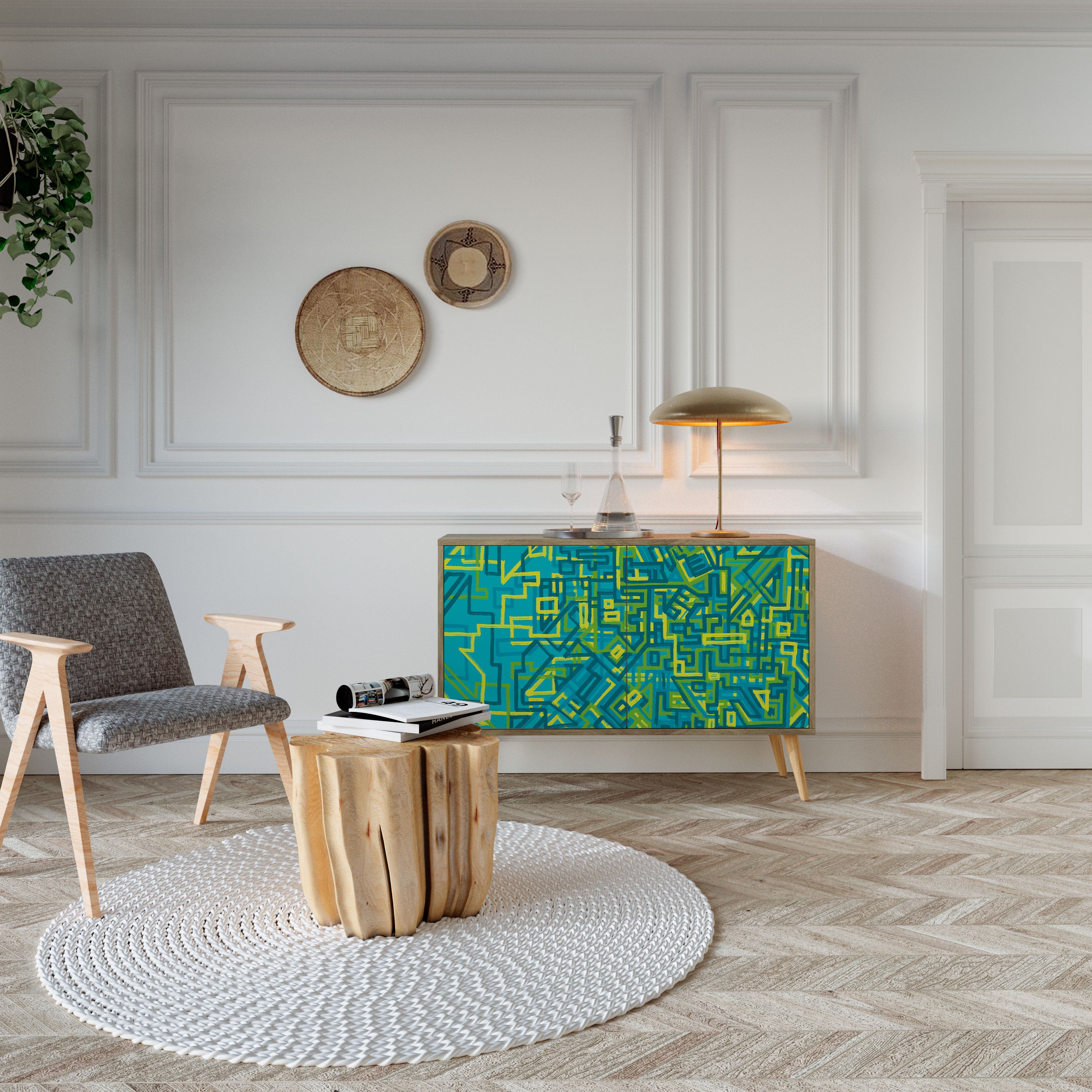 NOSTALGIC MEMORIES 2-Door Sideboard