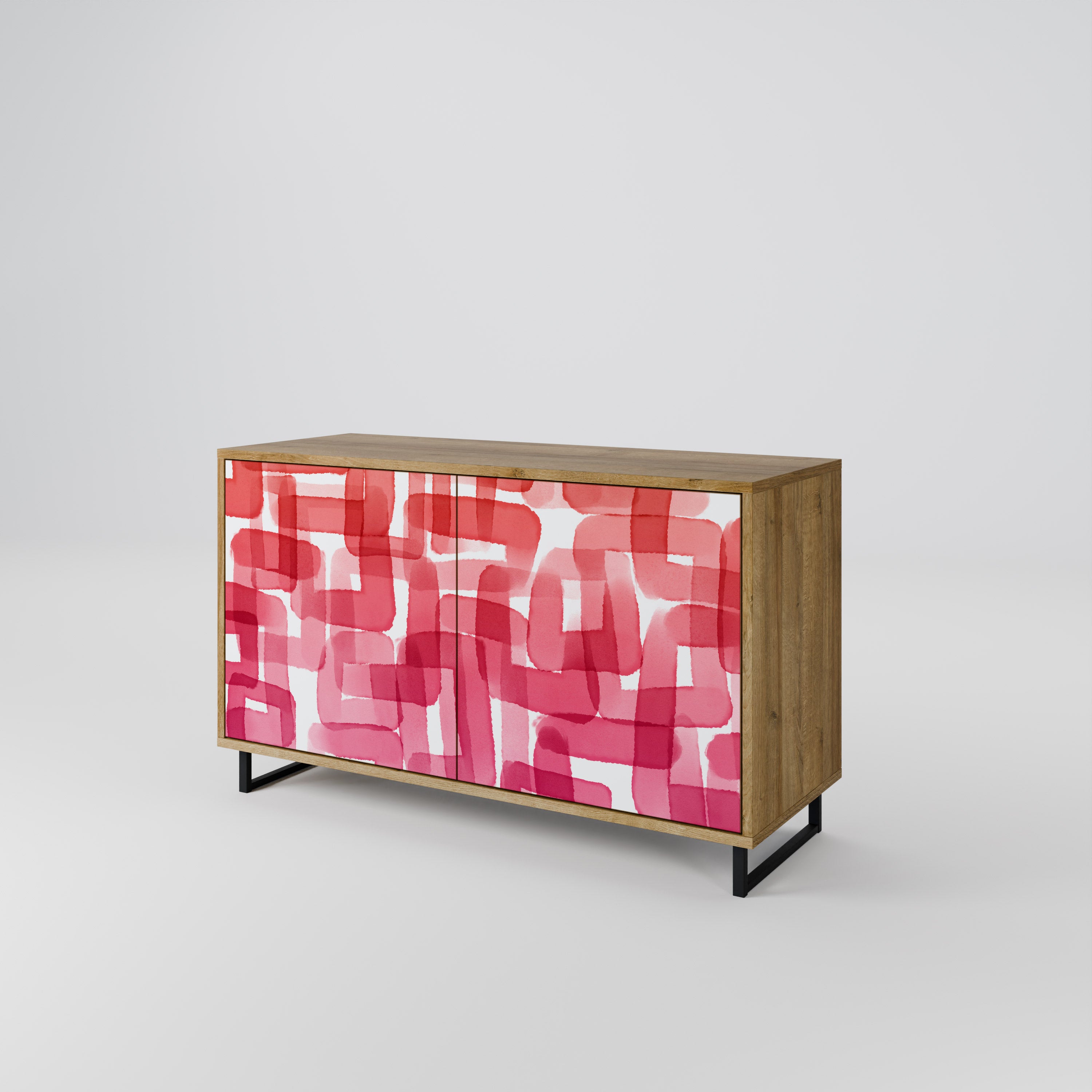 KALEIDOSCOPIC CUBISM 2-Door Sideboard