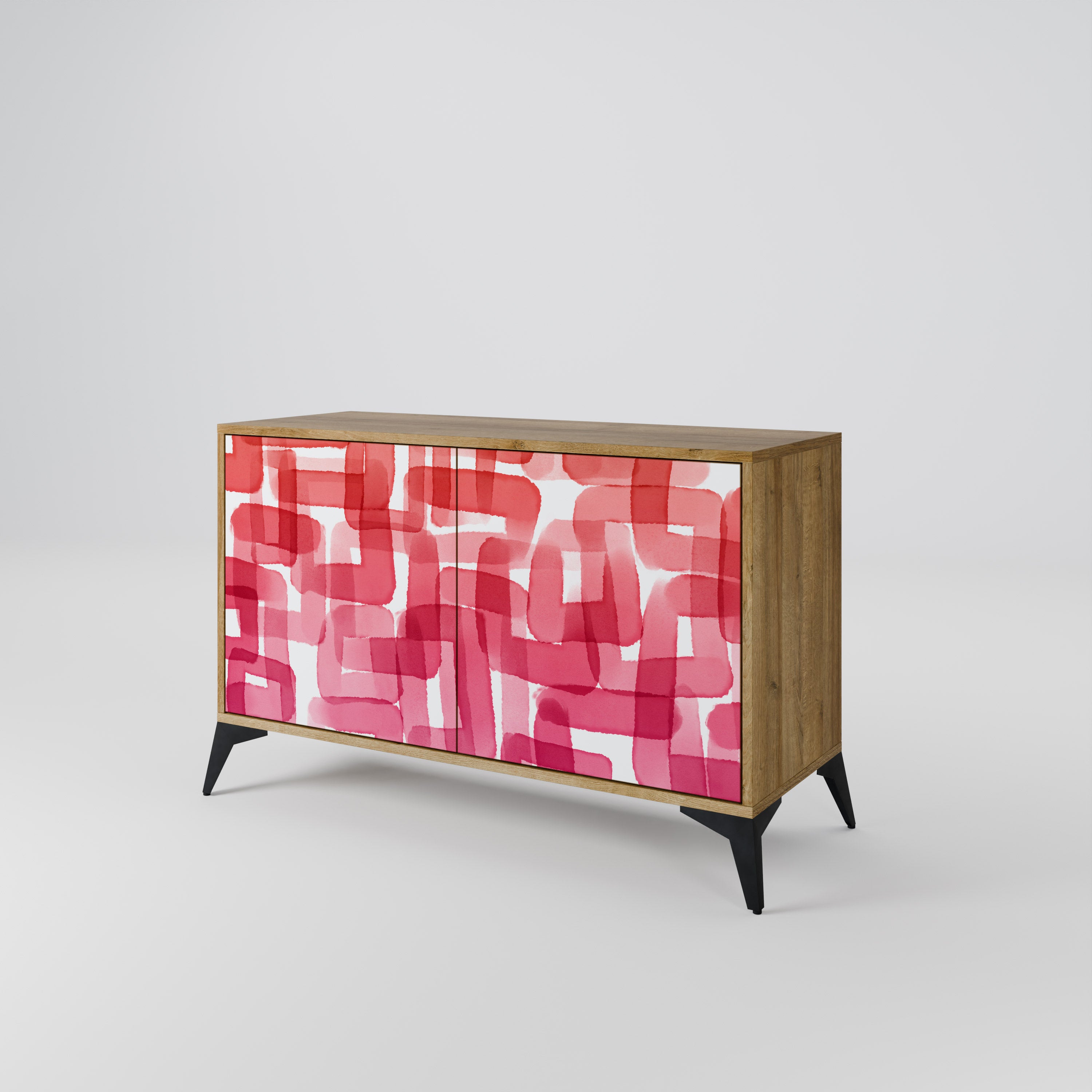 KALEIDOSCOPIC CUBISM 2-Door Sideboard